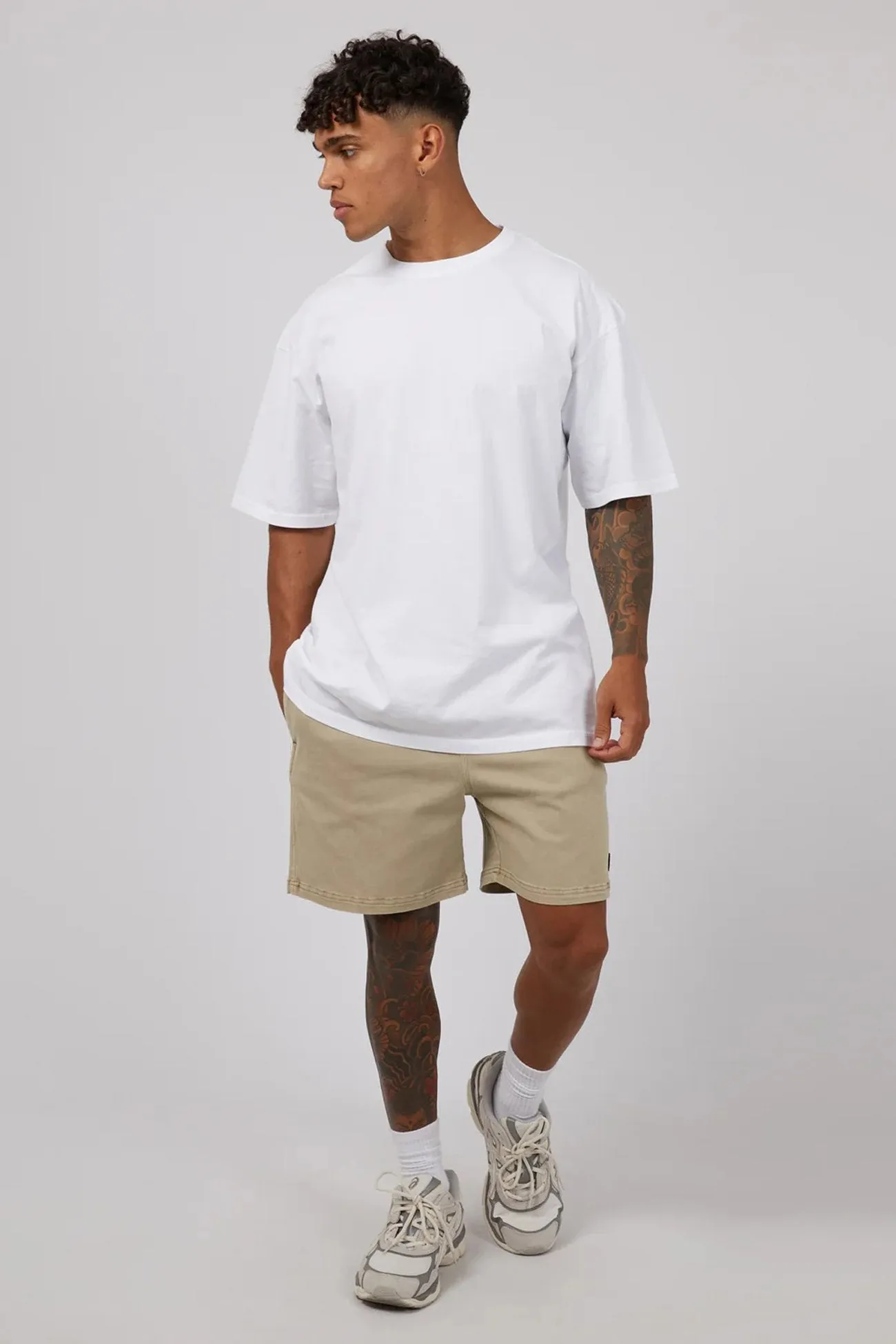 17" Twill Jogger Sand Stretch Fit Wear
