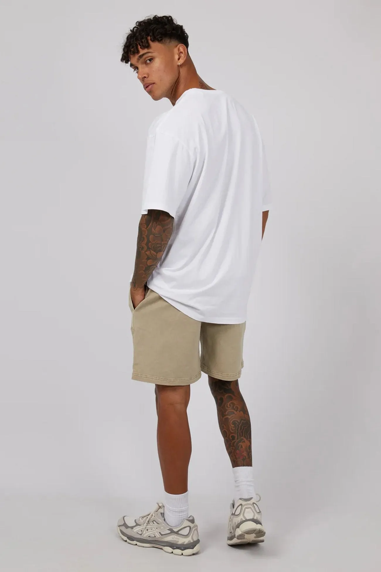 17" Twill Jogger Sand Walk Friendly Low Rise Fit