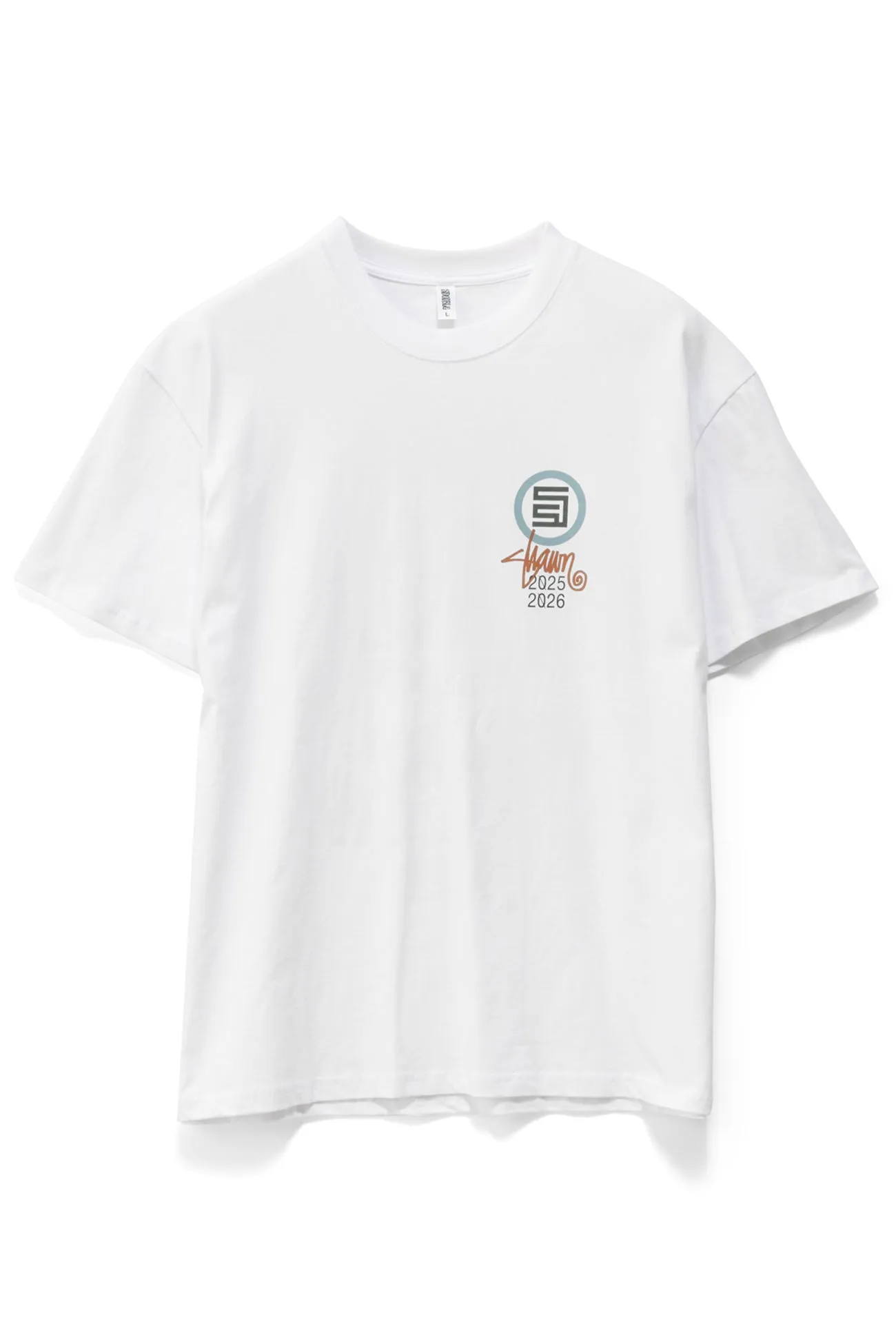 25/26 Short Sleeve Tee White Flexible Shoulder Gusset