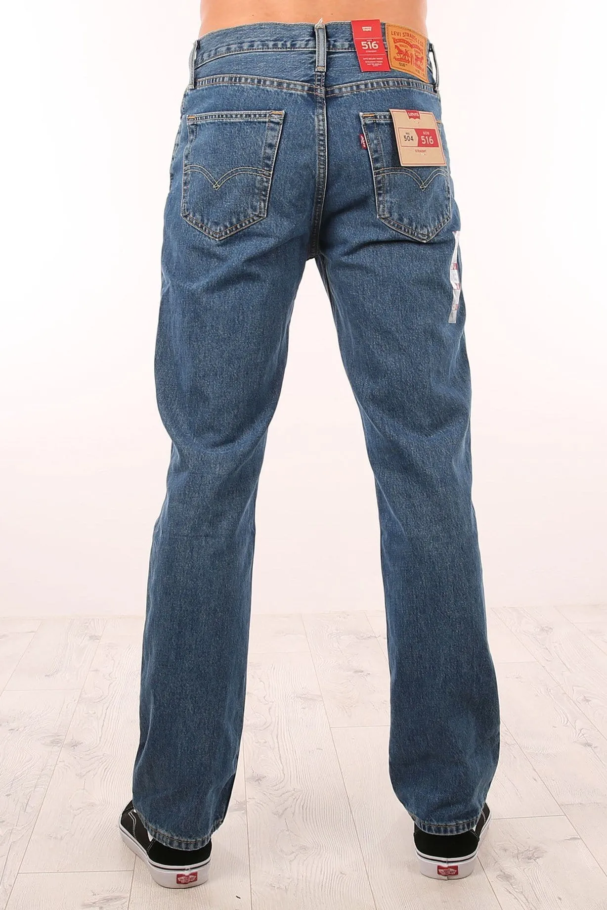516 Straight Jean Stonewash Non Restrictive Fit WaterproofTechnology