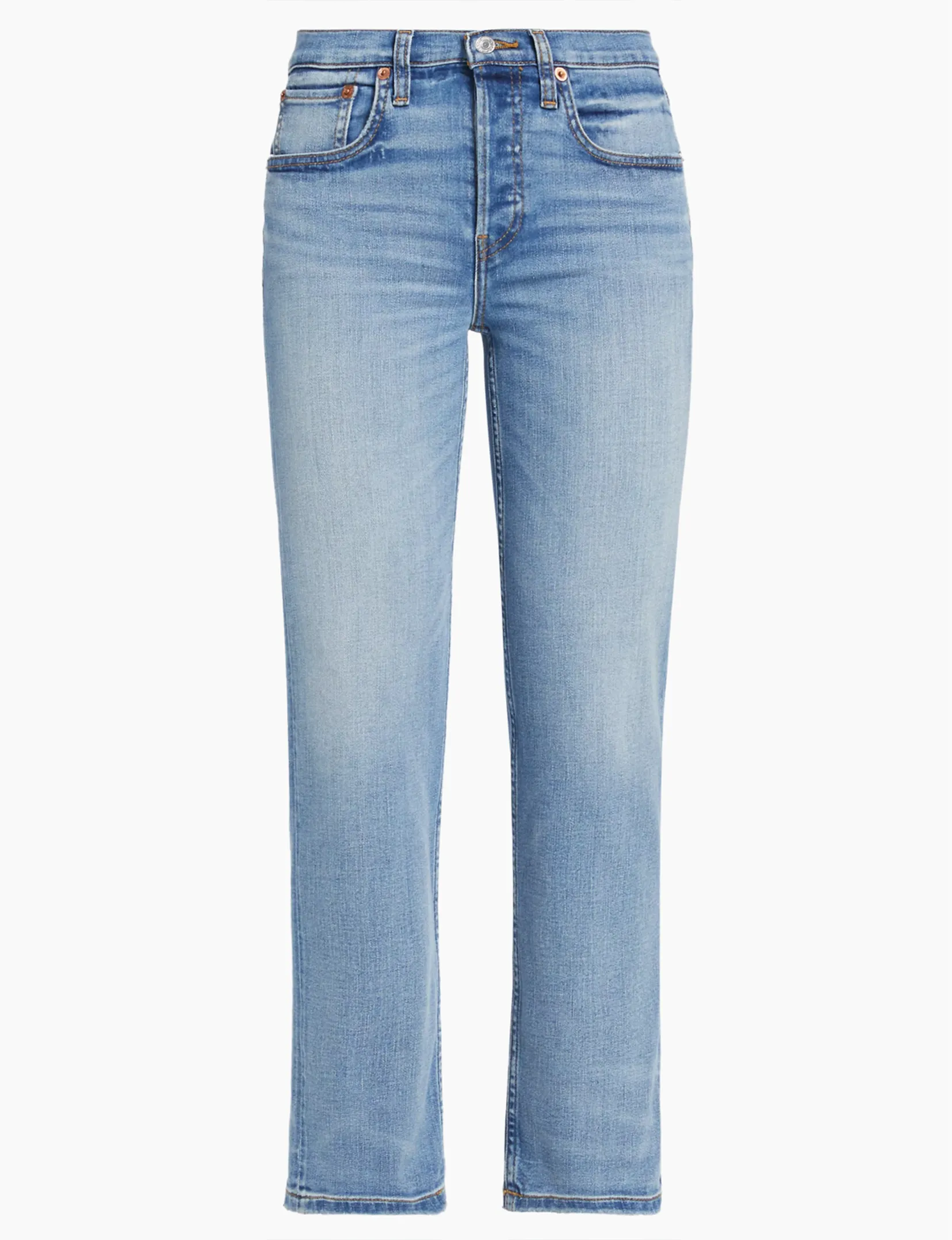 Day Wear 70s Stove Pipe High Rise Slim Fit, Hacienda