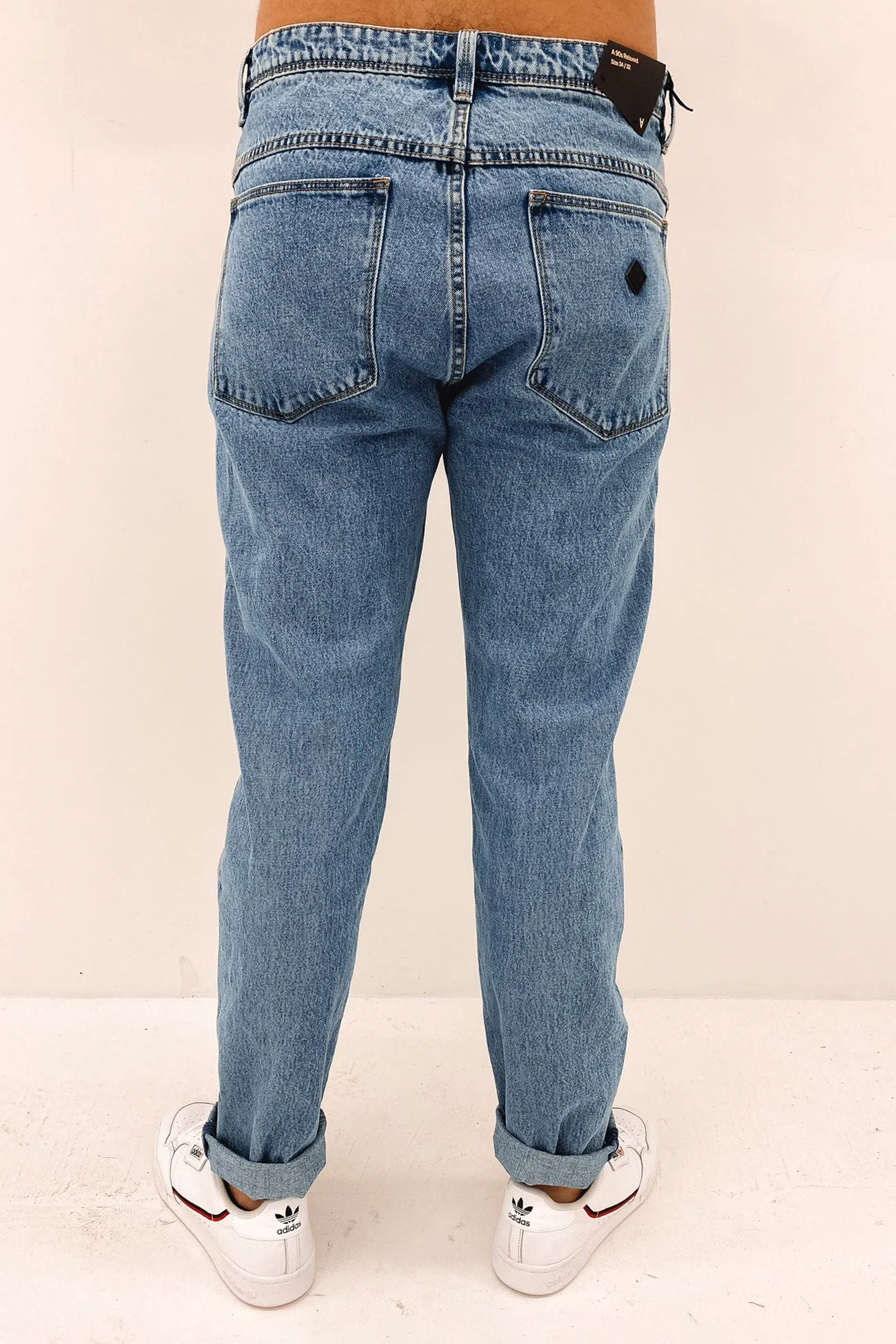 TouchscreenCompatiblePockets Wide-leg cut A 90s Relaxed Jean Death Disco