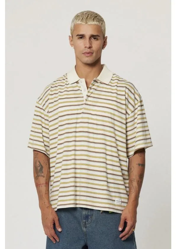 A6 Dewey Polo Vanilla Slice Layered Ply Construction TwoToneEffect