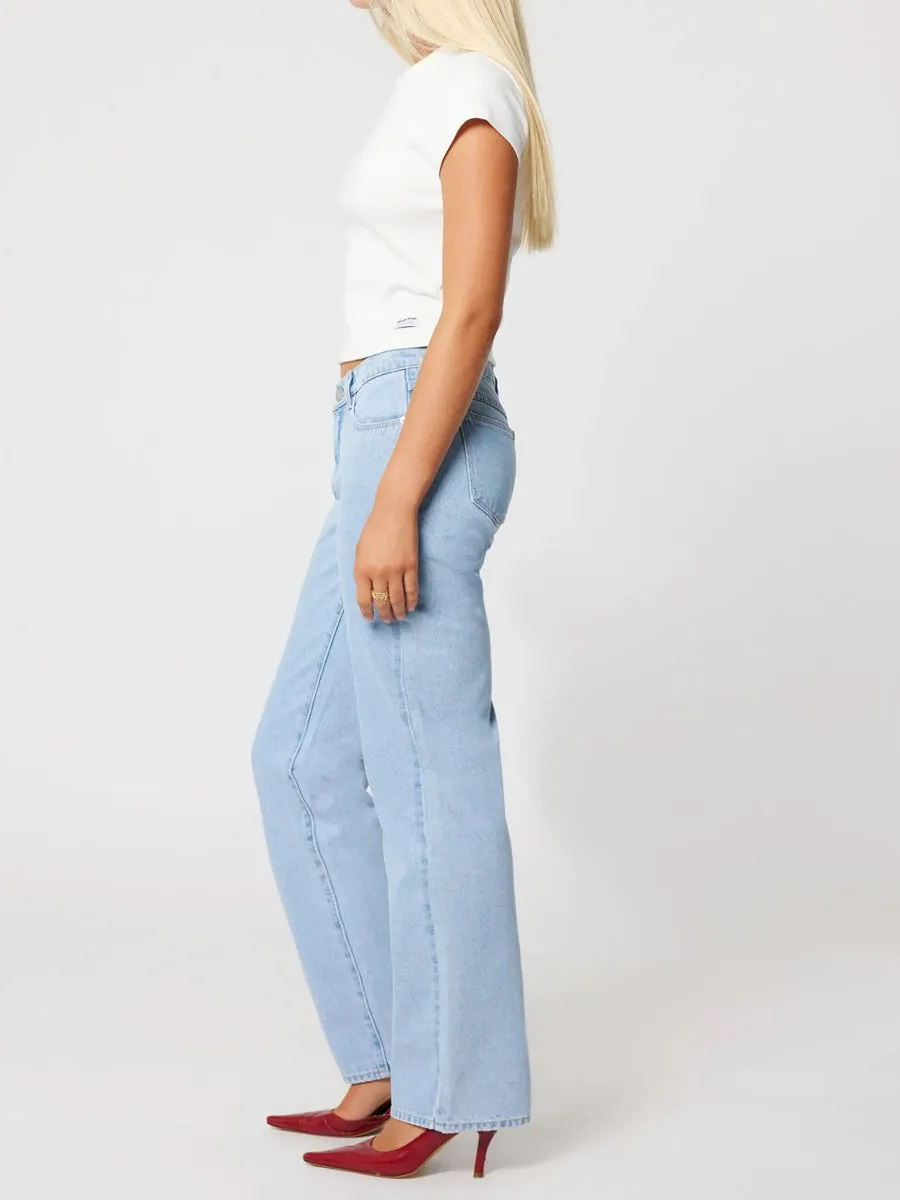 Flexible Performance Wear ABRAND 99 WIDE KENDALL - LIGHT VINTAGE BLUE