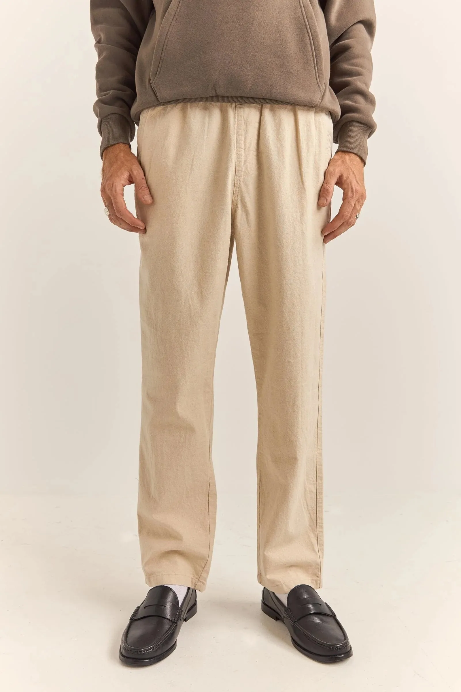 Linen Jam Pant Bone Heat Control