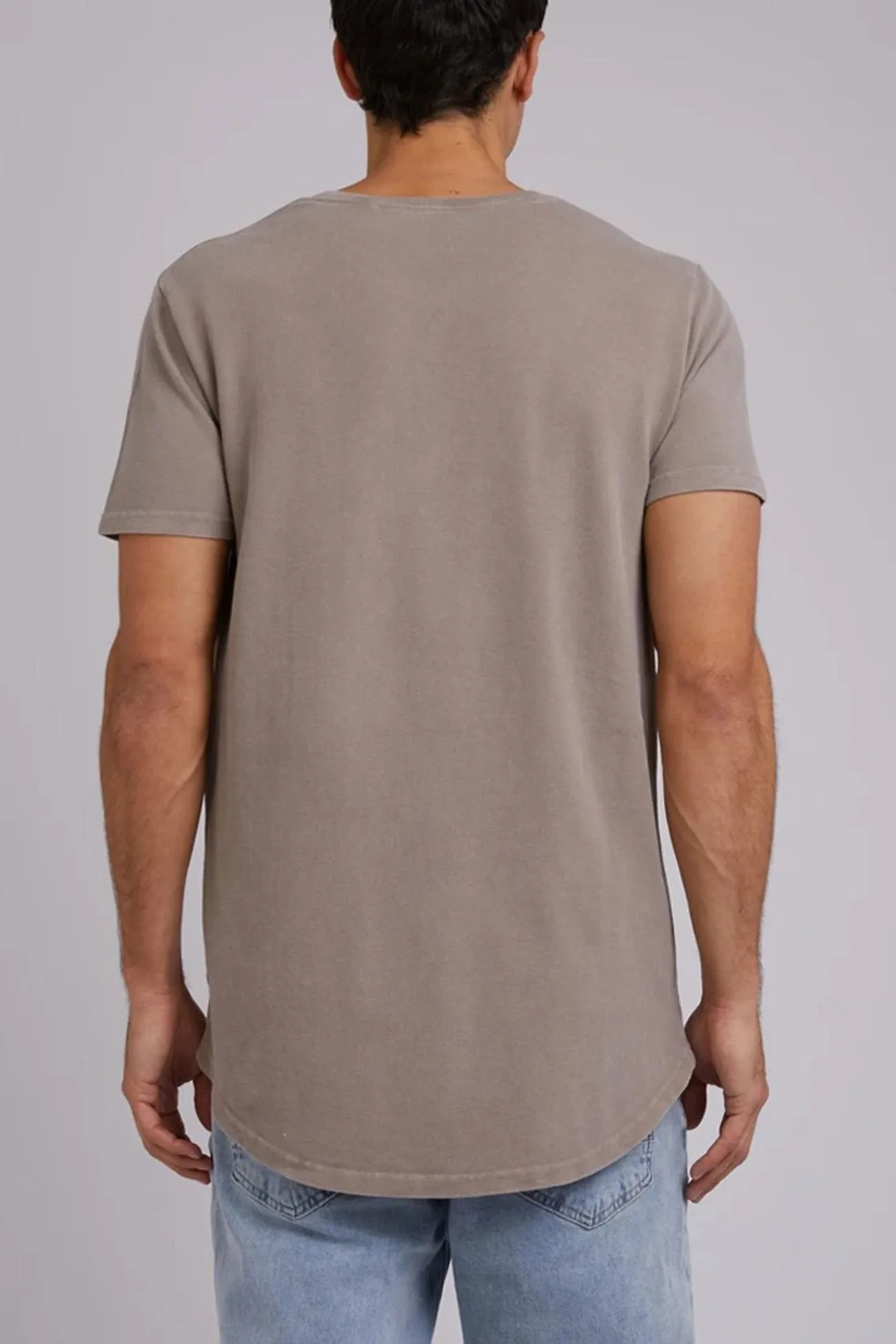 Non Closure Collar Acid Tail Tee Mushroom