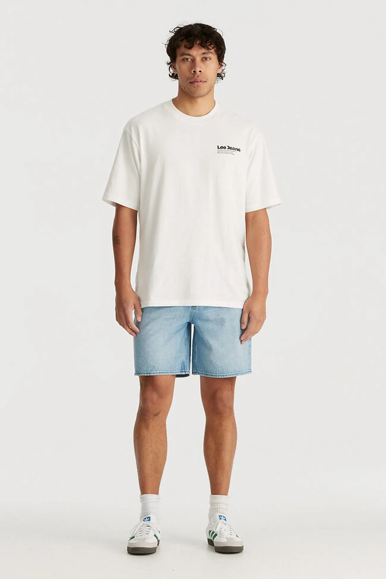 Cold Weather Wear L-Four Baggy Short Emerge Indigo
