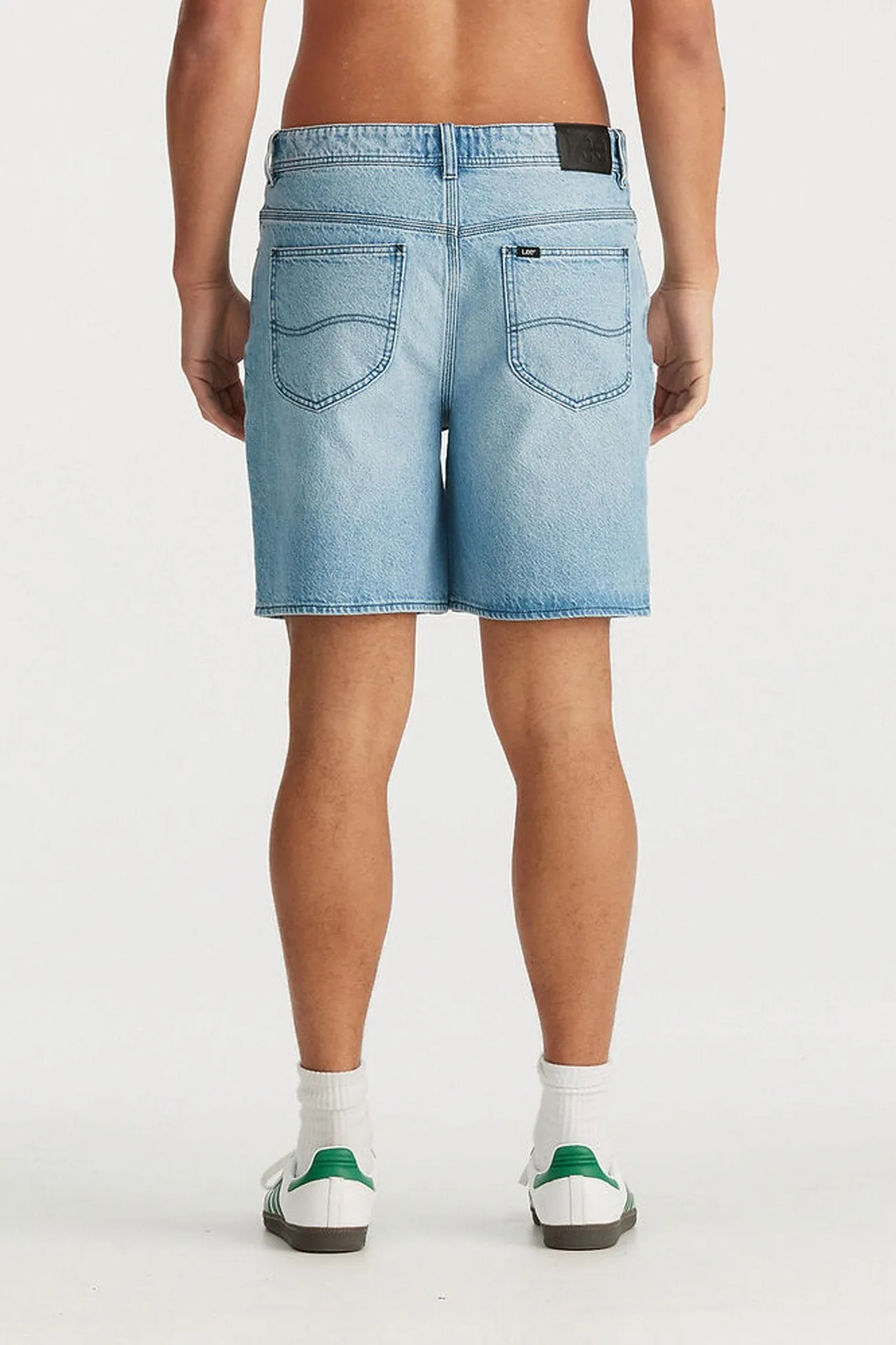 L-Four Baggy Short Emerge Indigo Workout-ready