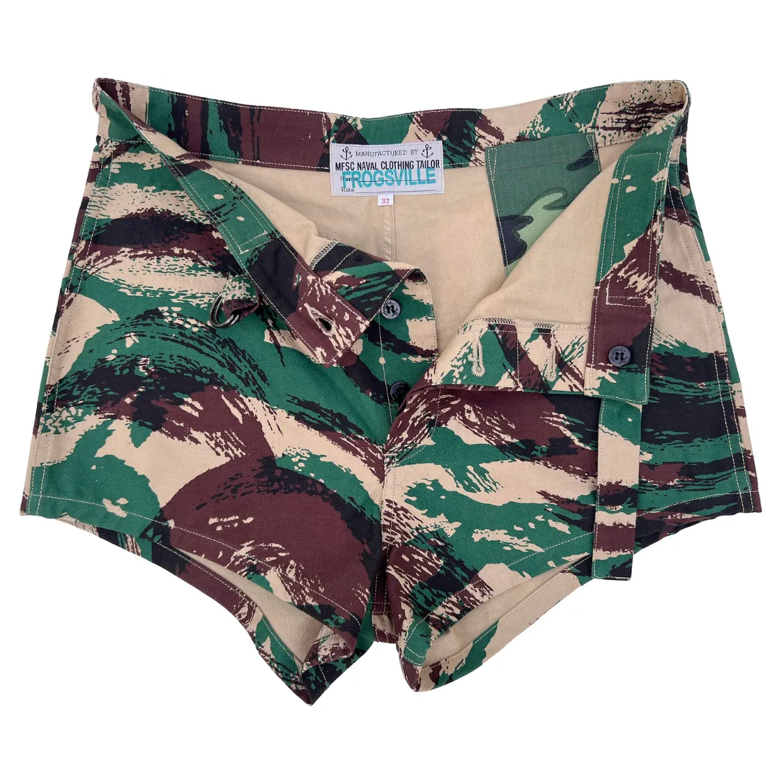 Scuba Trunks - French Lizard fishing outfit Elastic Comfort