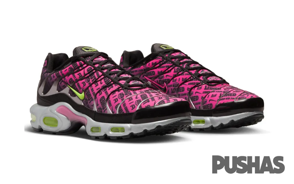 Sustainable materials Nike Air Max Plus TN Mercurial XXV 'Hyper Pink and Volt' (2023)