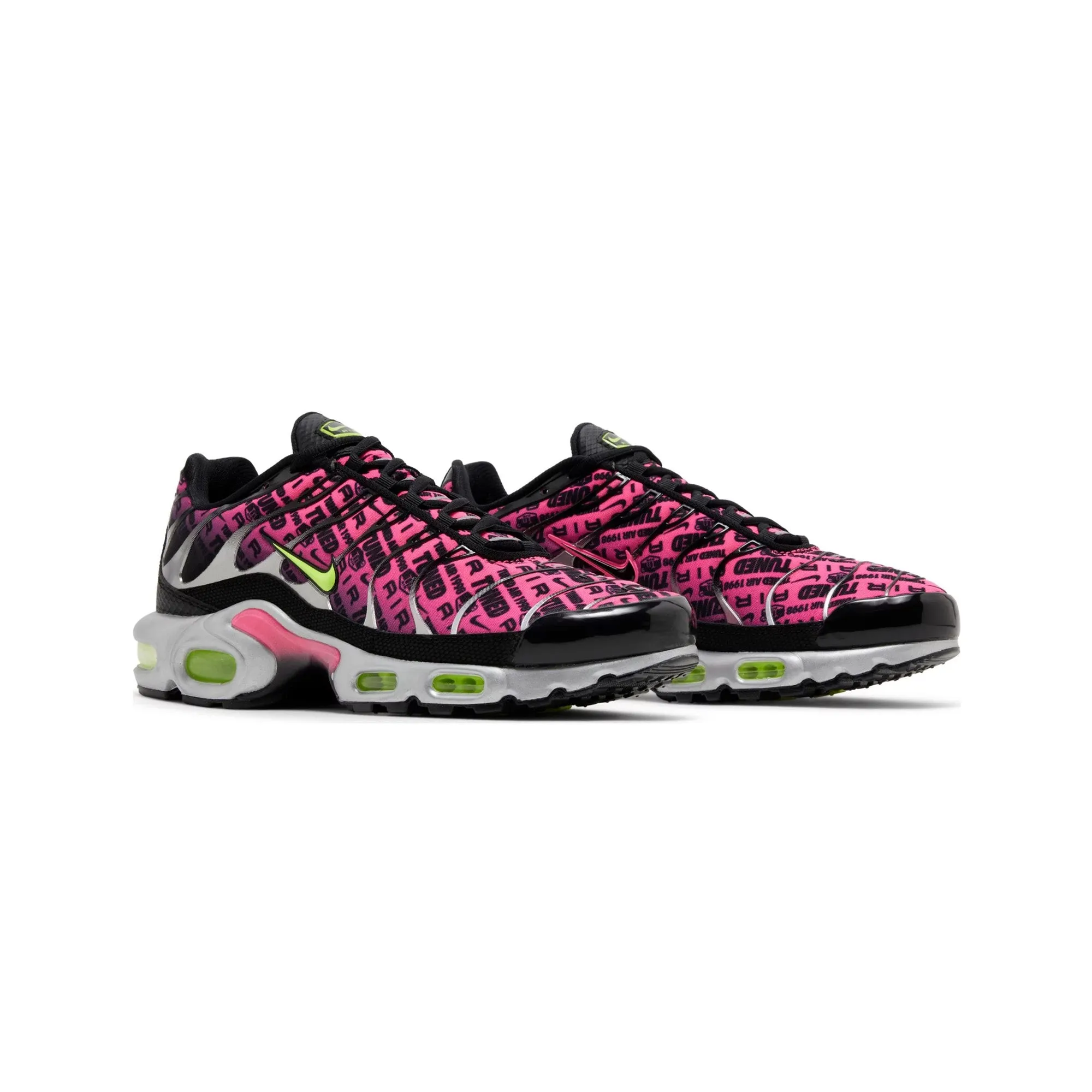 Seamless Toe Box Nike Air Max Plus TN Mercurial XXV 'Hyper Pink and Volt' (2023)