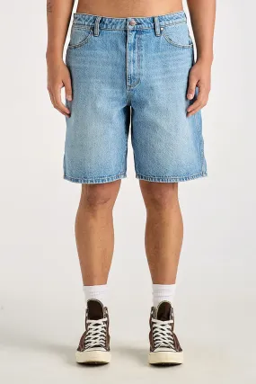 Steezy Short Acoustic Blue Non Restrictive Cut Comfy Active