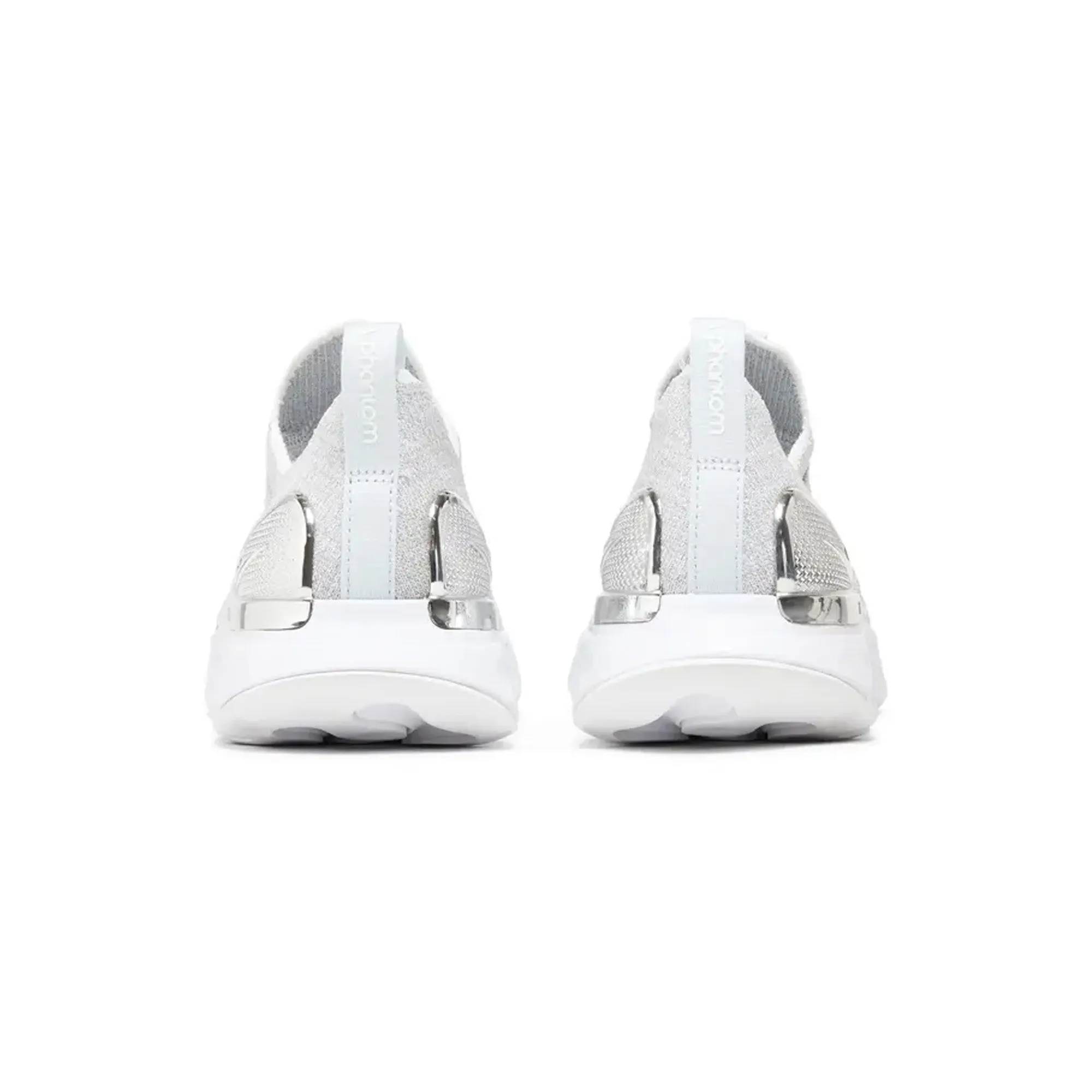 Nike React Phantom Run Flyknit Premium 'Pure Platinum White' W (2020) Textured Outsole Pattern