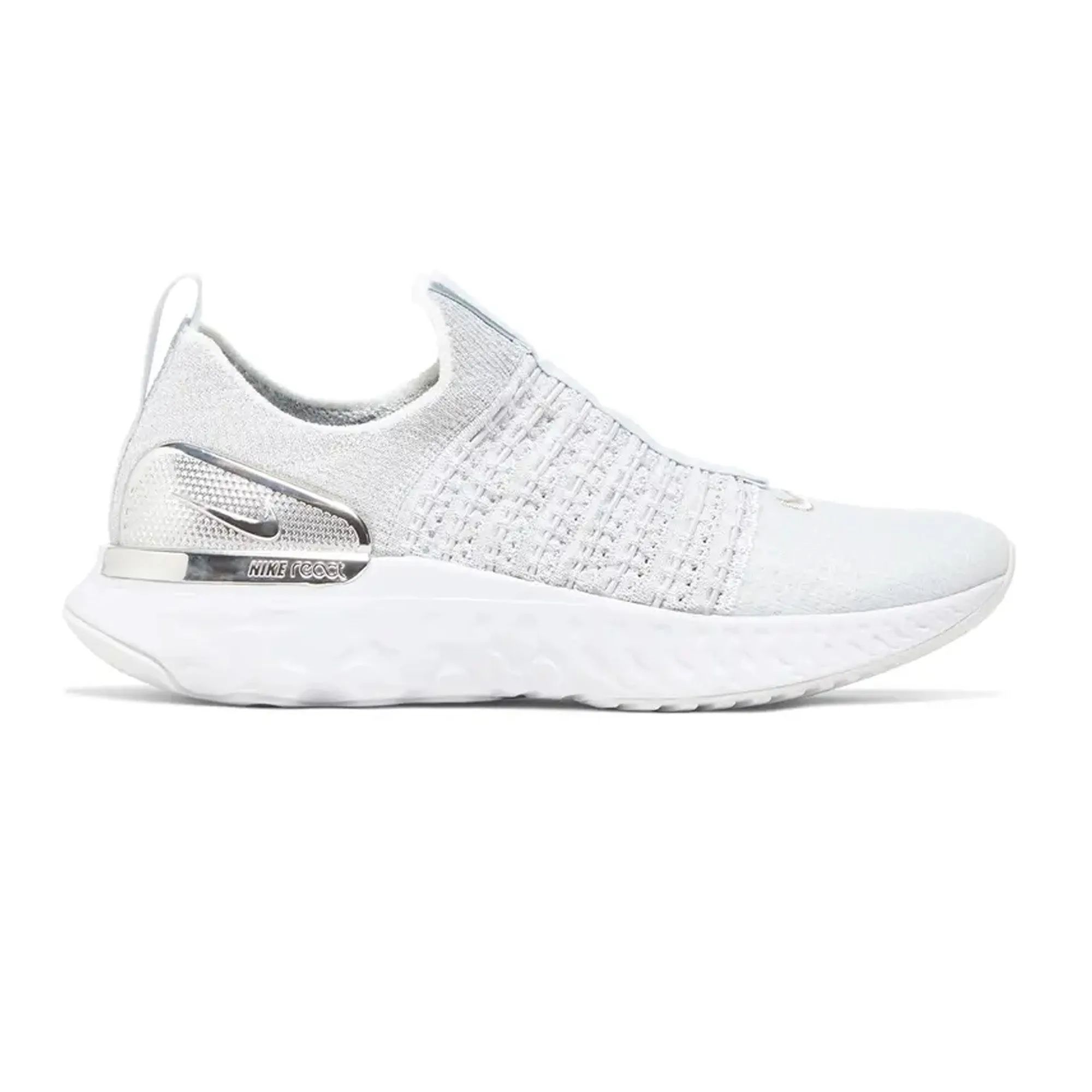 Performance Boost All Outfits Nike React Phantom Run Flyknit Premium 'Pure Platinum White' W (2020)