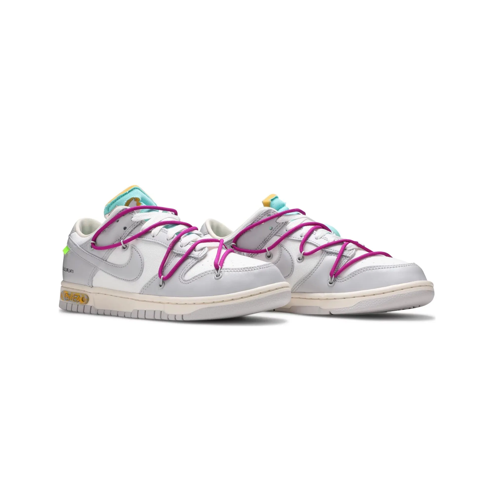 Quick   Dry Nike Dunk Low' Off-White Lot 45' (2021)