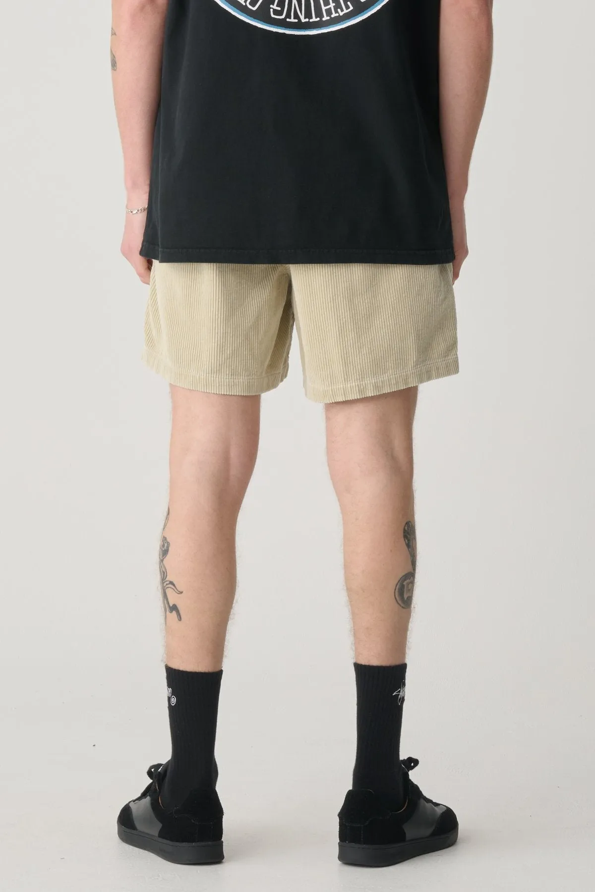 Simple Comfort Wear Cord Coast Boxer Washed Sand