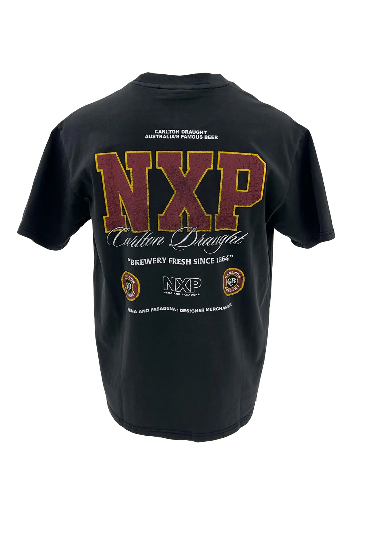 Revival Box Fit Tee Pigment Black Modern Polo FrictionReducing