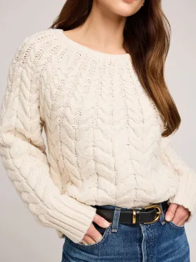 LORENZO SWEATER - CREAM SlimFitAdaptation