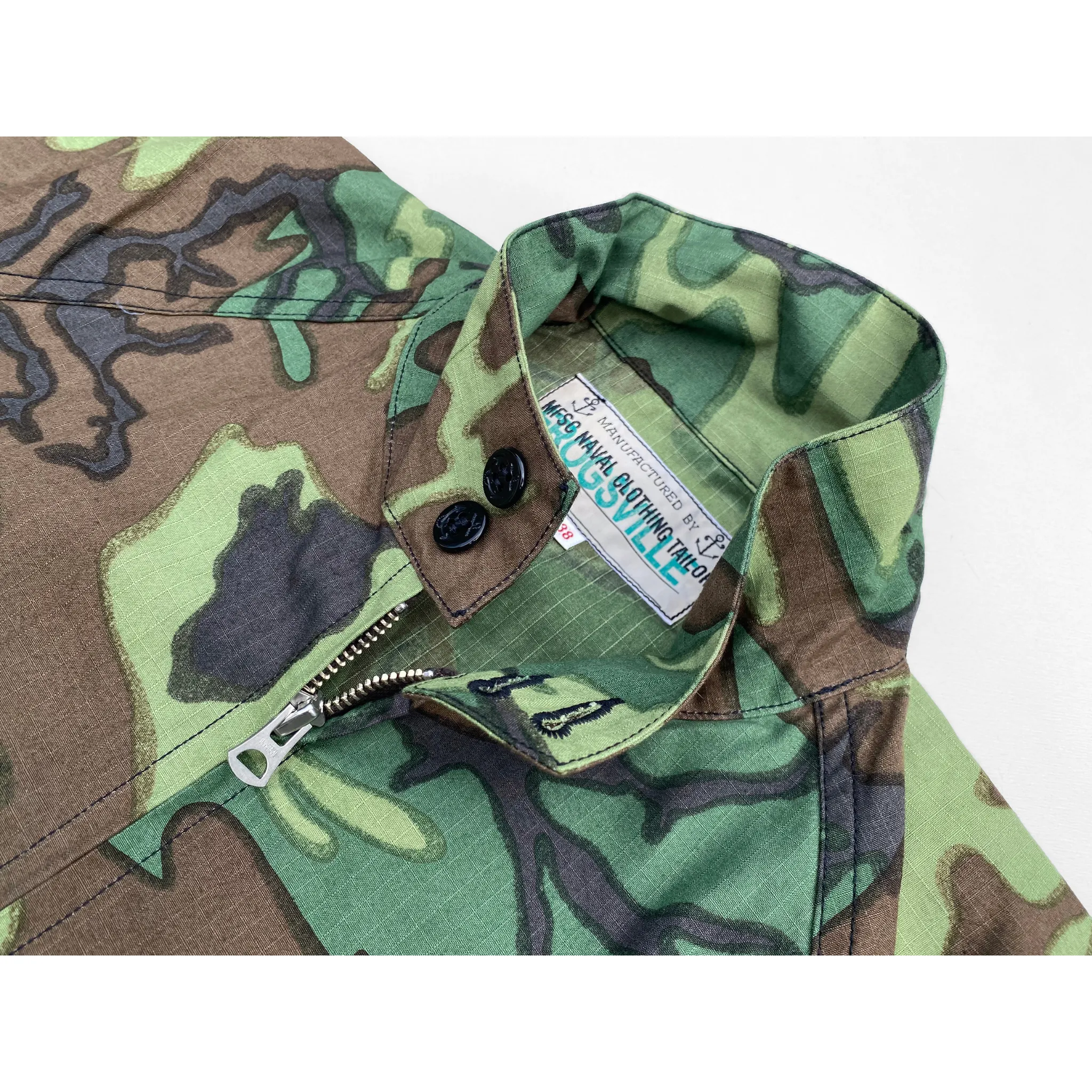ADVISOR Jacket - ERDL Camo Pastel Shade Convertible Collar Style