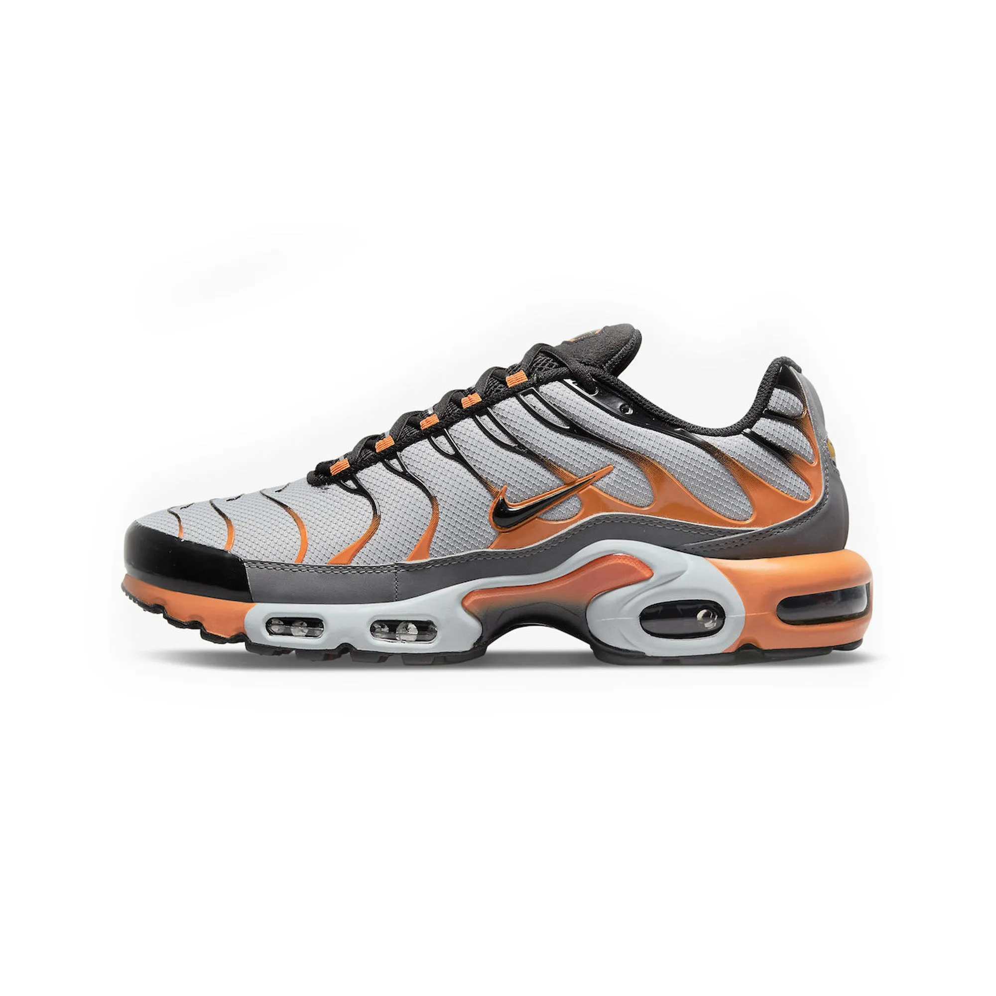 Air Max TN Plus 'Grey Black Orange' (2022) Impact-absorbing design