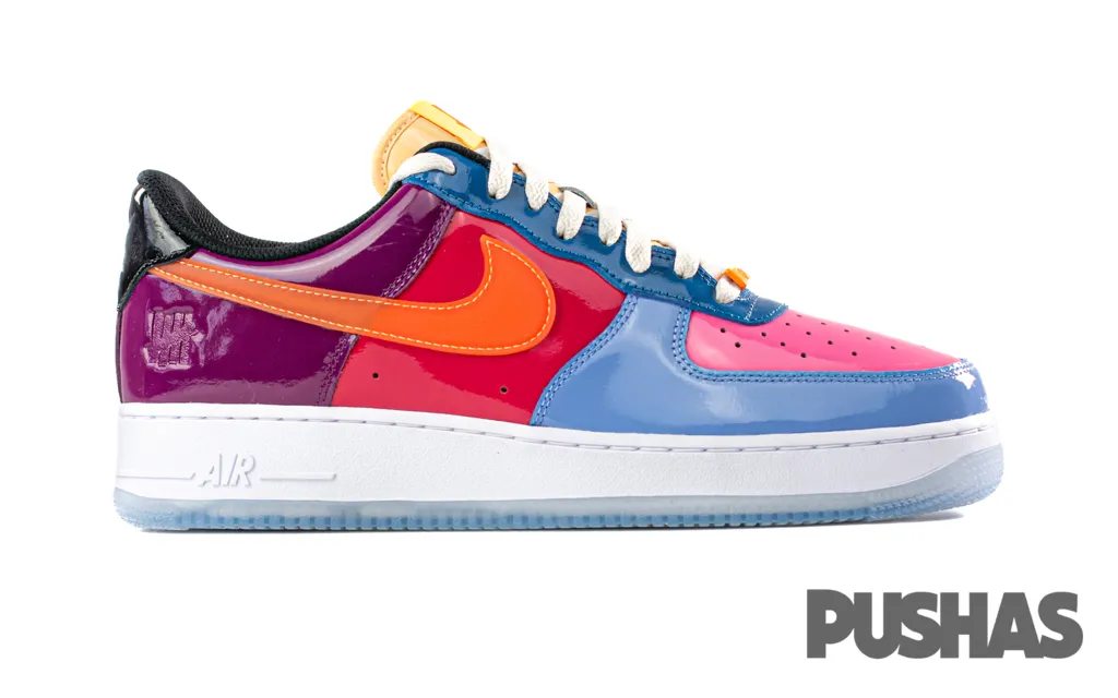 Structured silhouette Boosted touch Air Force 1 Low SP x Undefeated 'Multi-Patent Total Orange' (2022)