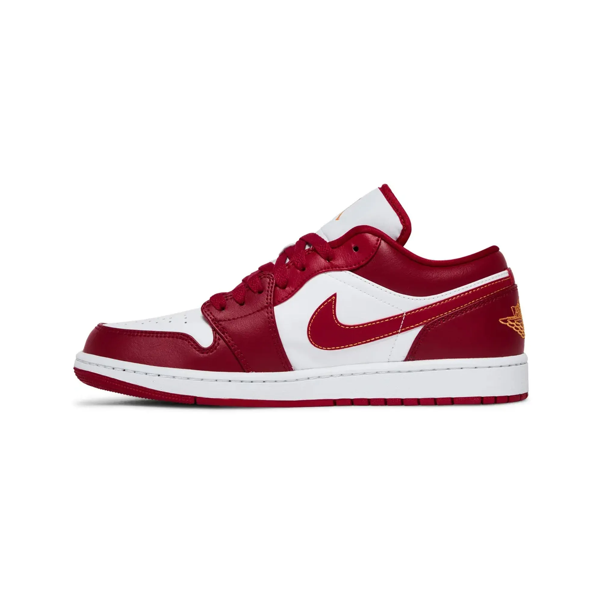 Air Jordan 1 Low 'Cardinal Red' (2022) Sock Like Fit Stretchable Upper