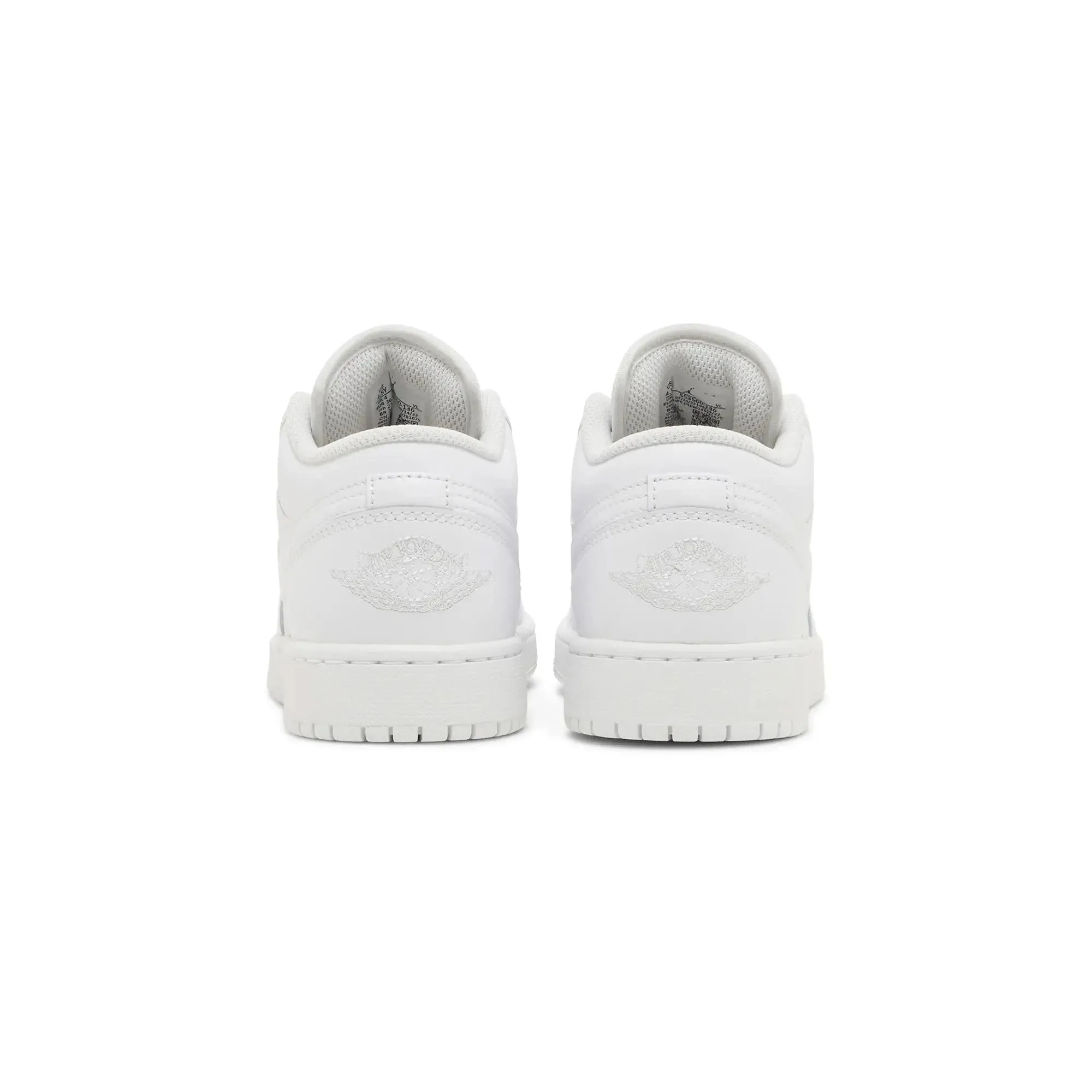 Air Jordan 1 Low 'Triple White' GS (2023) All-around comfort Smooth Balance