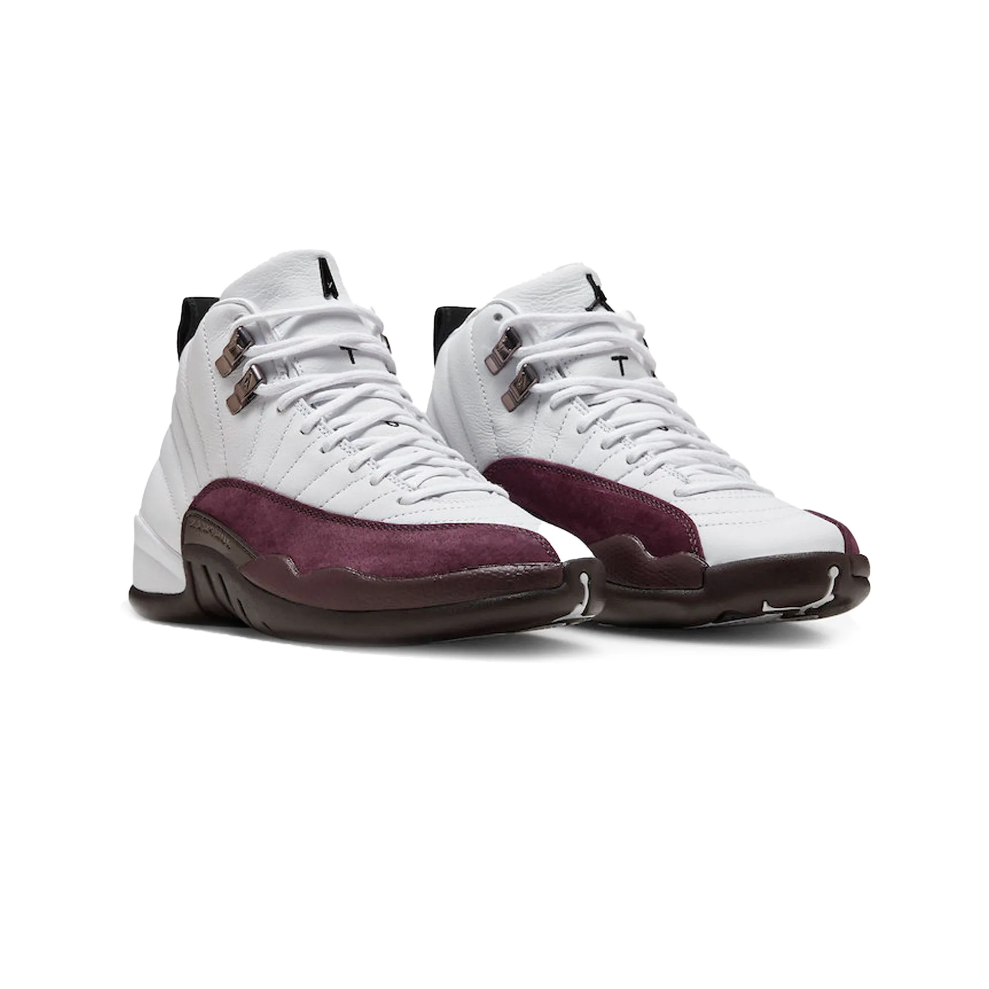 Air Jordan 12 x A Ma Maniere 'Burgundy White' W (2023) Eco Friendly Fabric