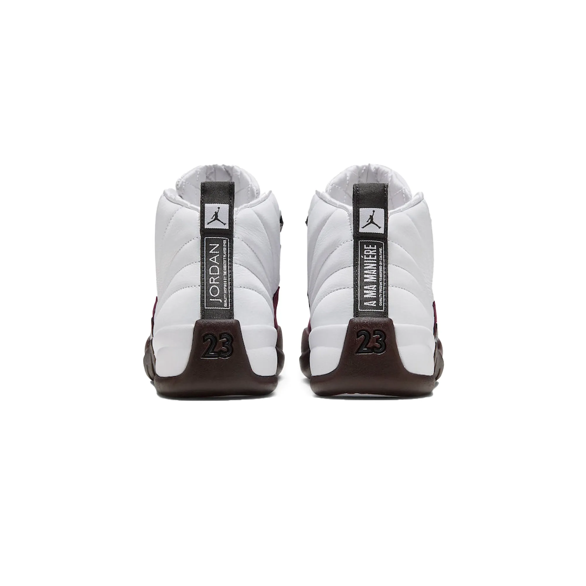 Air Jordan 12 x A Ma Maniere 'Burgundy White' W (2023) Impact Dispersing Core