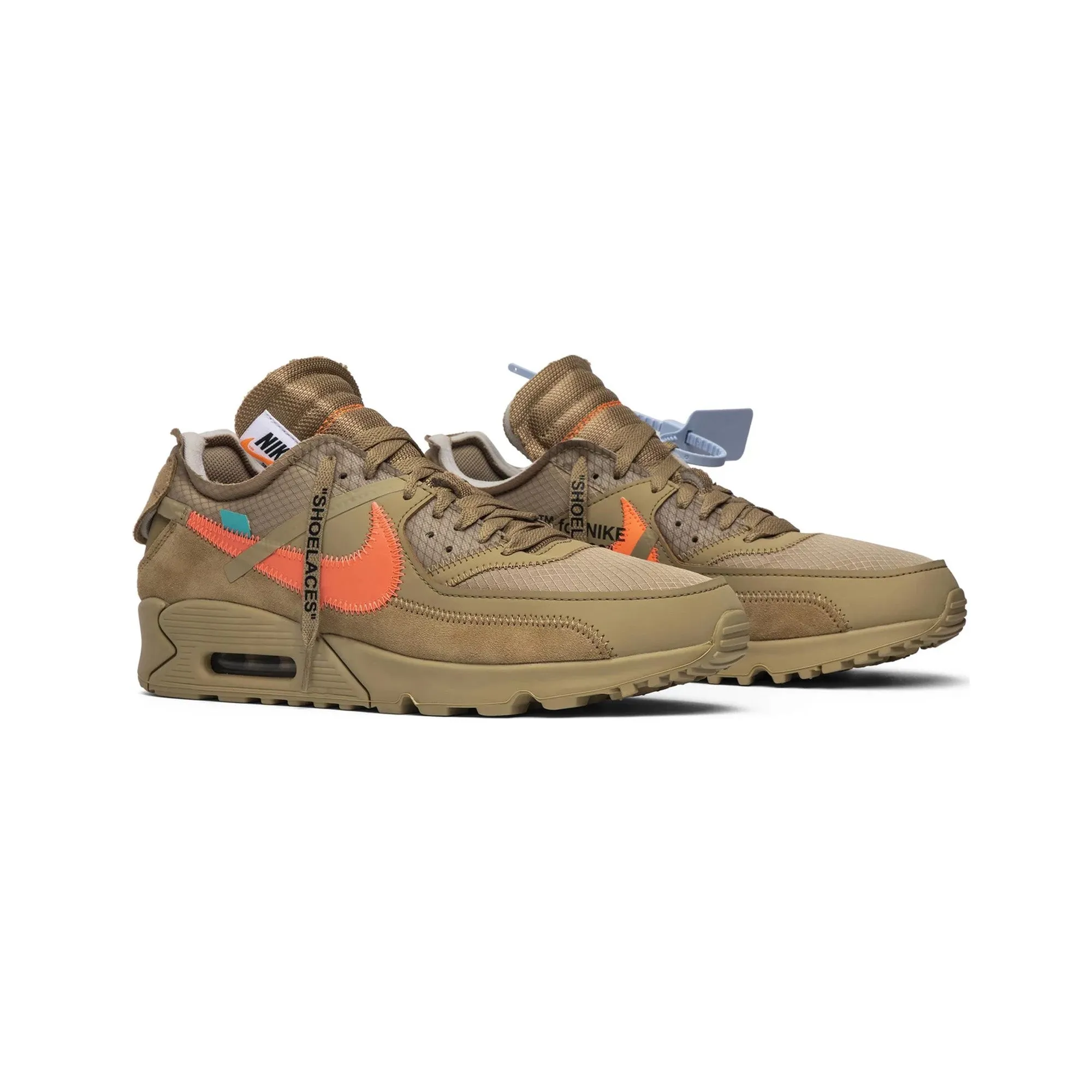 Low Bounce Air Max 90 x Off-White 'Desert Ore' (New)