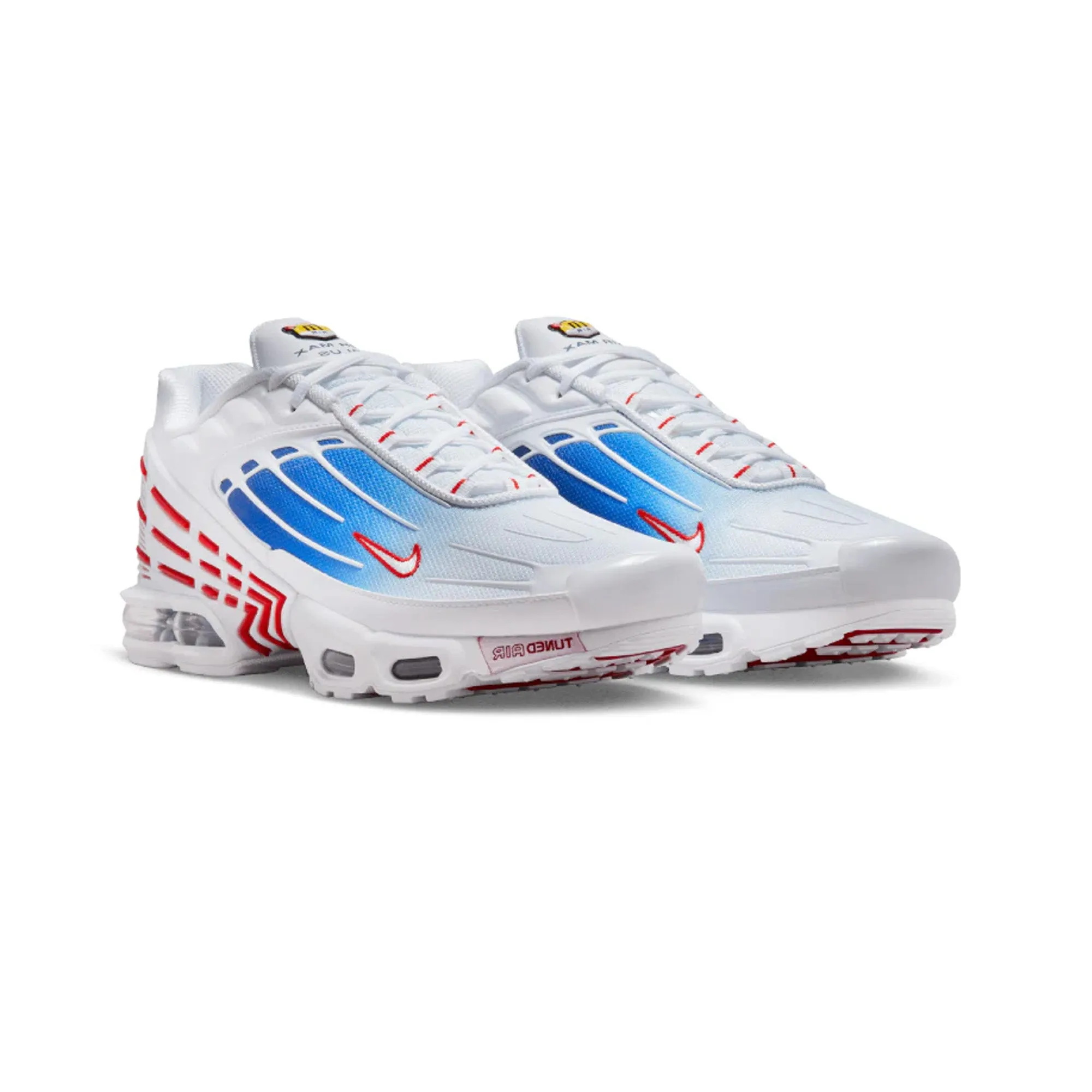 Air Max Plus 3 'White Red Blue' (2023) Anti Bacterial Step Soft