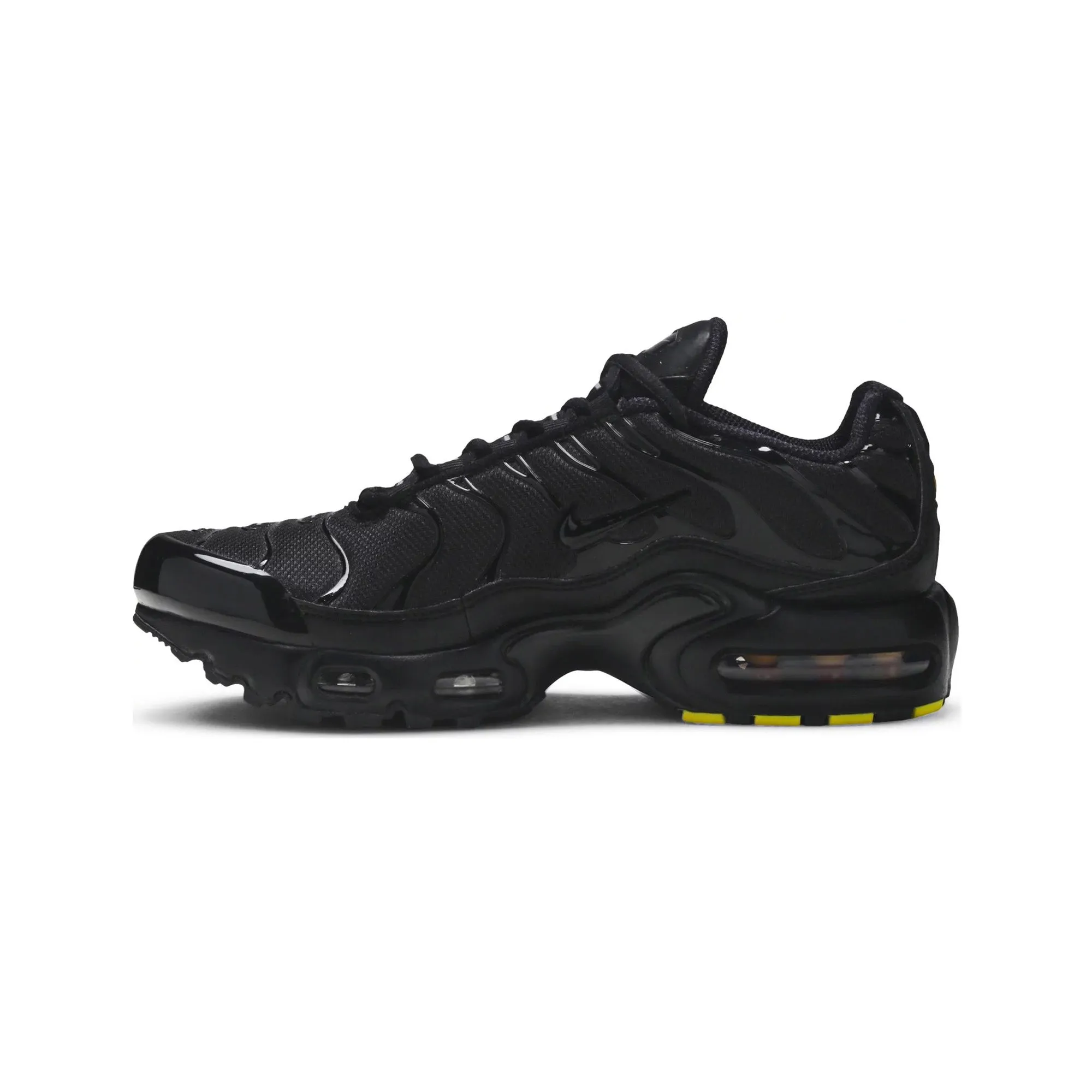 Air Max Plus 'Triple Black' GS (2020) Impact Resistant Foam Athletic Purpose