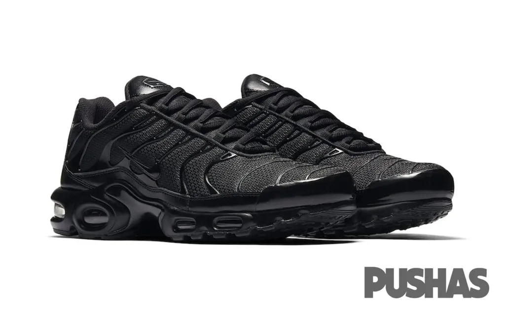 Plant Based Materials Air Max Plus 'Triple Black' GS (2020)