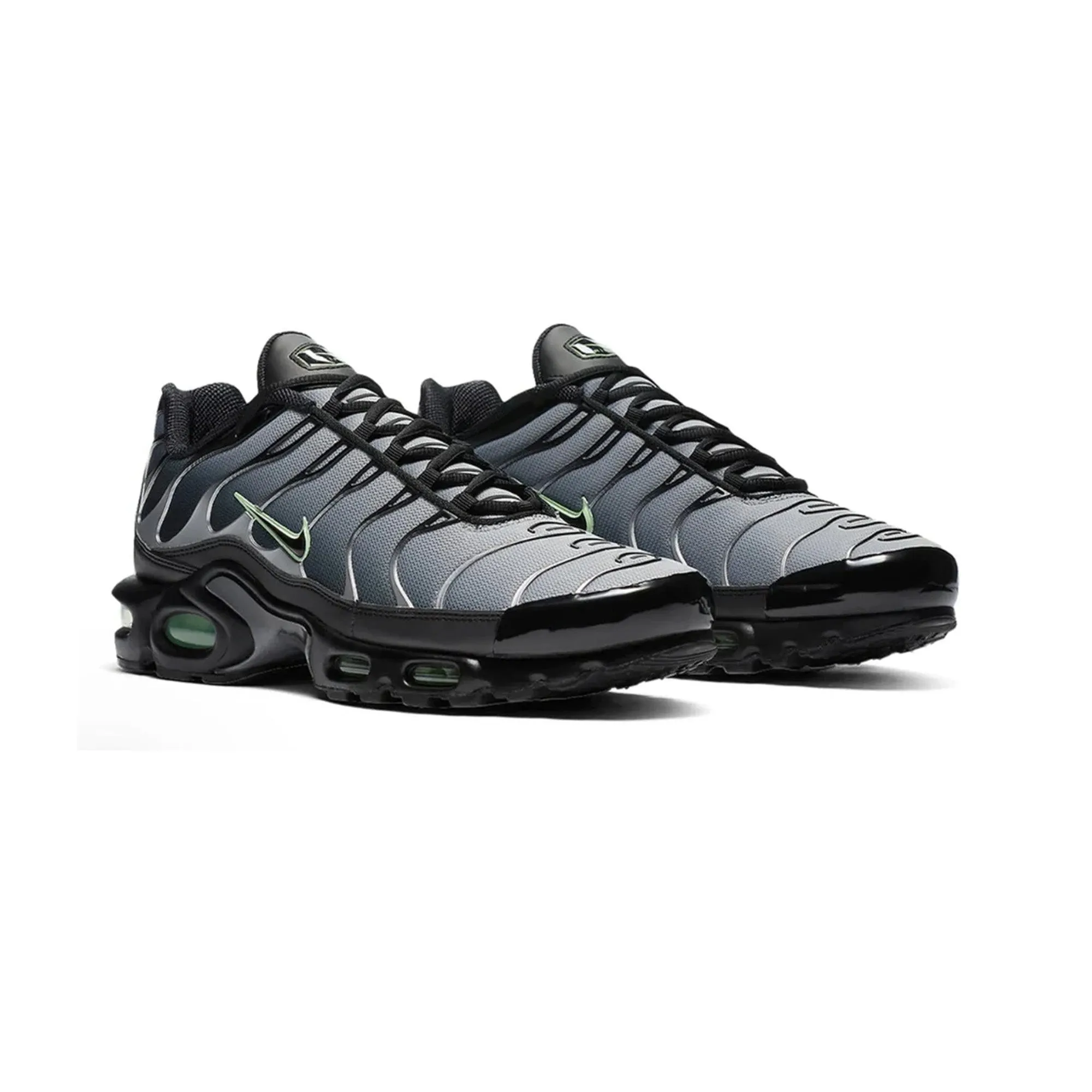Air Max TN Plus 'Particle Grey Vapour Green' Multi Density Outsole Breathable Upper Design