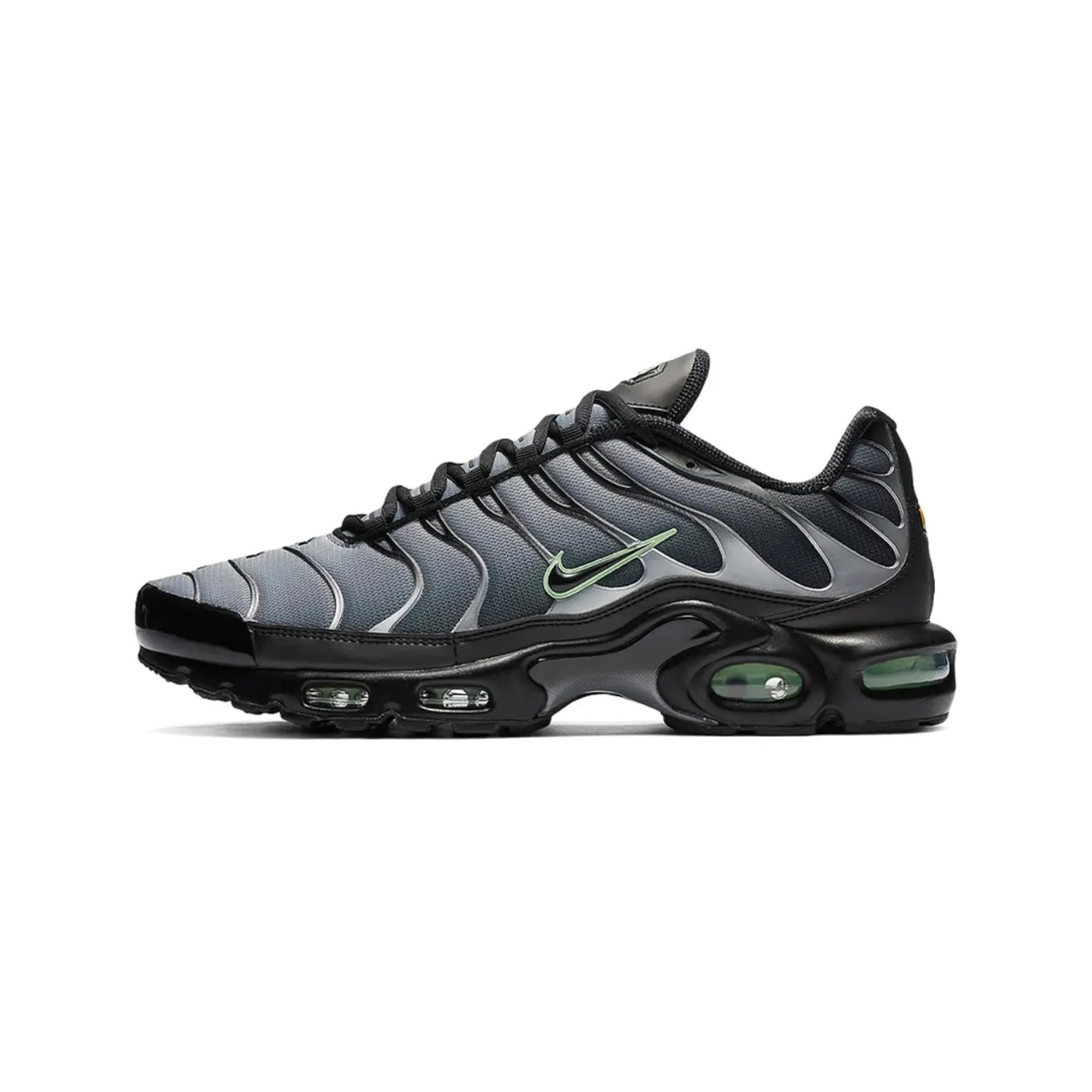 Air Max TN Plus 'Particle Grey Vapour Green' Mesh Upper Comfort Strapping
