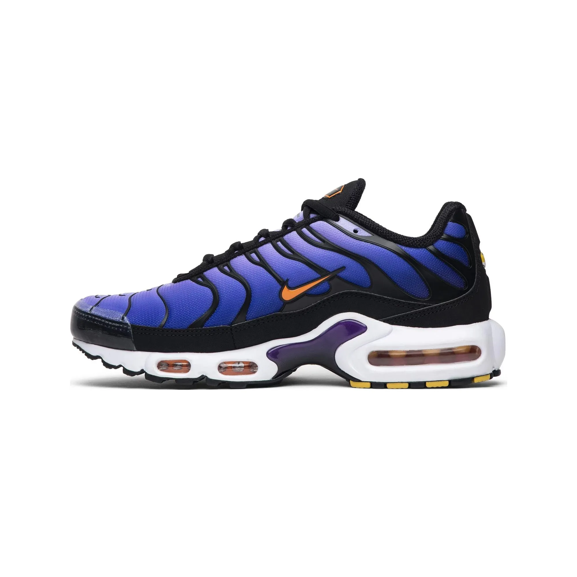 Structured Heel Cup Step Smooth Air Max TN Plus 'Purple Voltage' (2018)