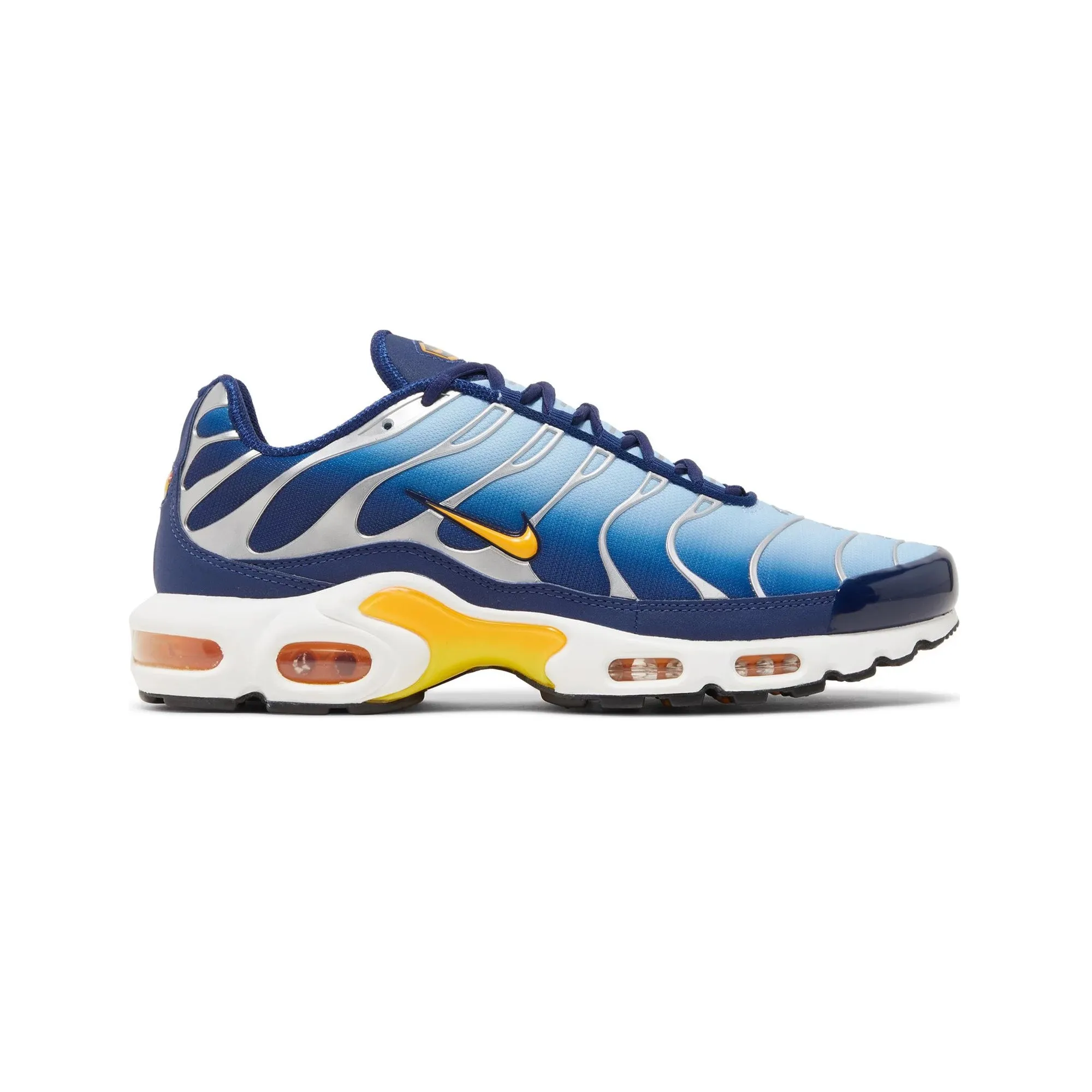 Breathable Knit Fabric Hyper Responsive Cushioning Air Max TN Plus 'Sky Blue Laser Orange' (2021)