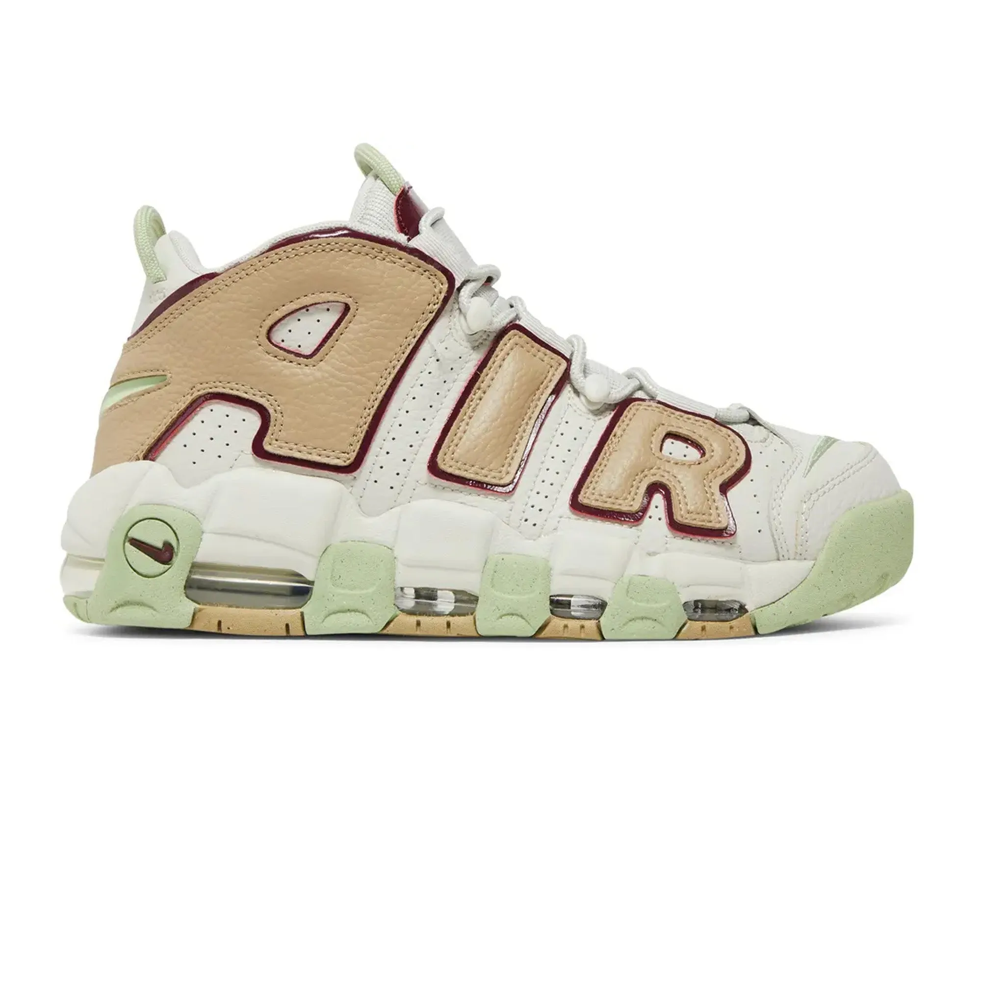 Steady Grip Air More Uptempo 'Light Bone Alligator' W (2022)