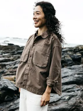 FINISTERRE GWAVAS OVERSHIRT - WOODSMOKE BreathableMeshPanel