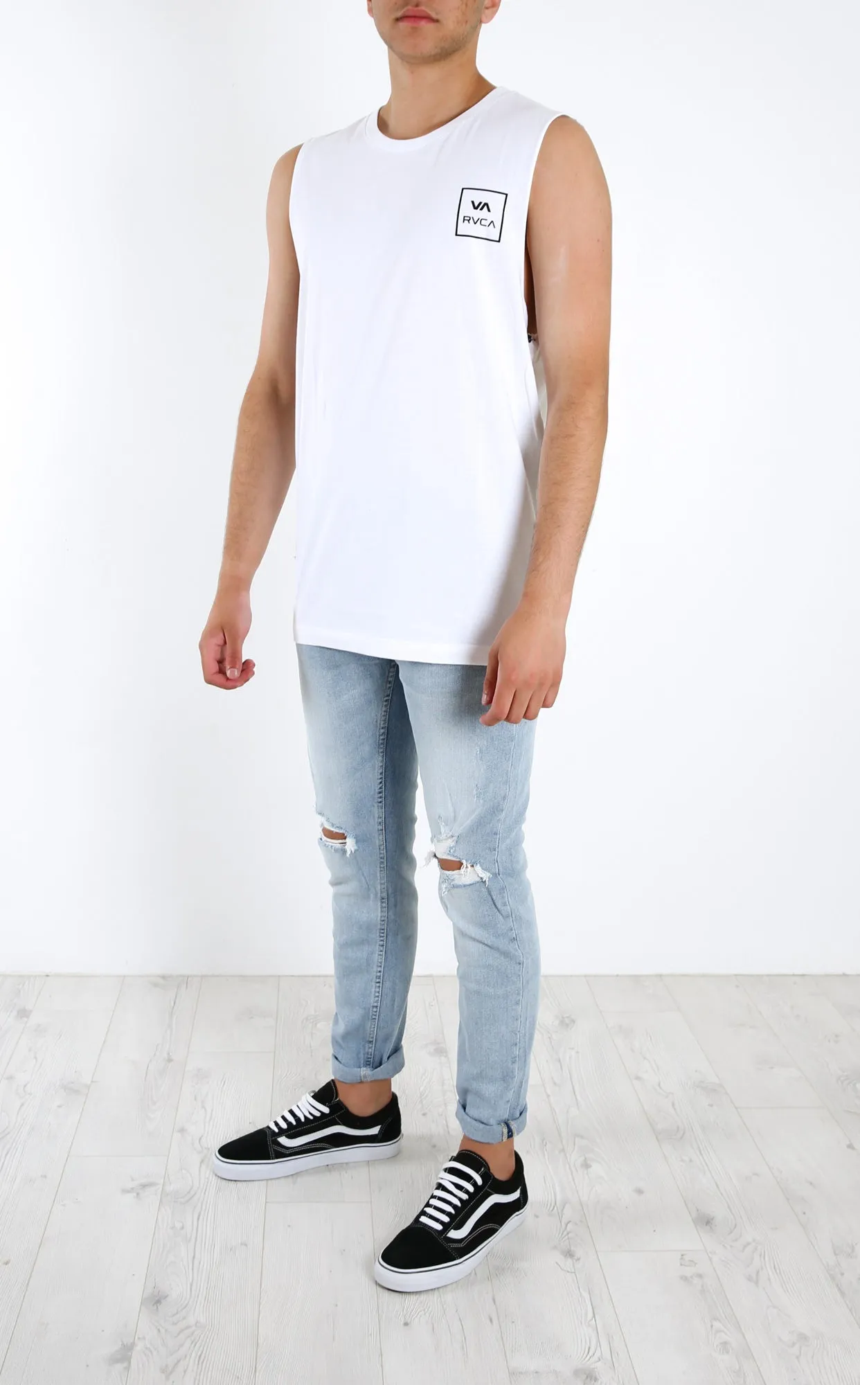 Fashion Blouse VA All The Way Muscle White