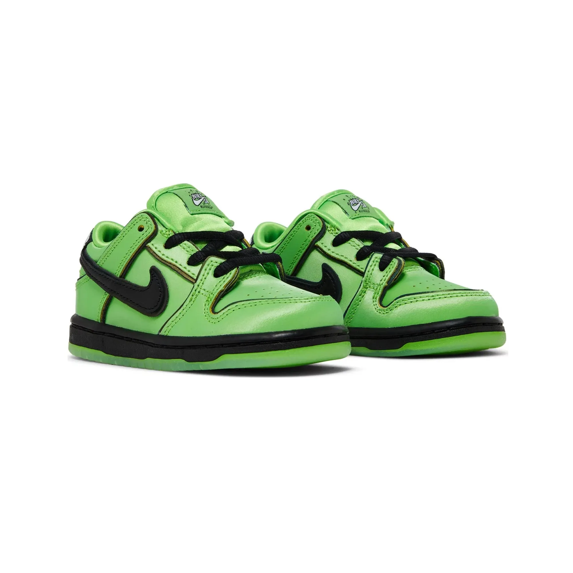Nike SB Dunk Low 'The Powerpuff Girls Buttercup' TD (2023) Side Grip