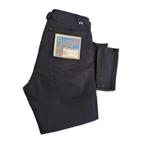 Speedways - Black Piqu?? - Warehouse Relaxed Design Wear Abrasion Proof Reinforcements