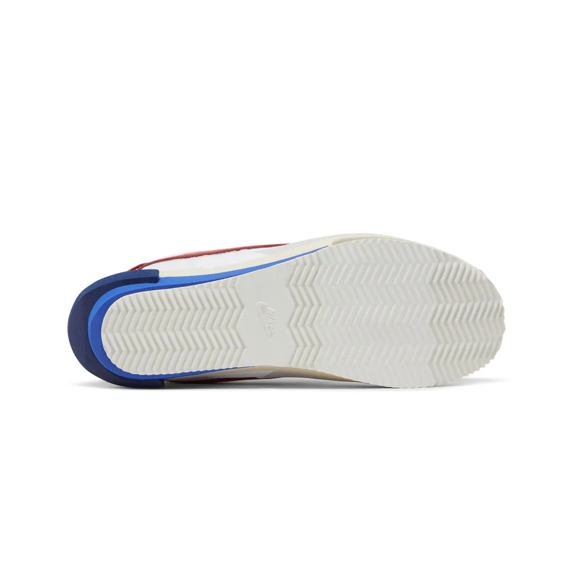 Ethical Manufacturing Elasticated Nike Zoom Cortez SP x Sacai 'White University Red Blue' (2022)