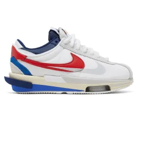 Nike Zoom Cortez SP x Sacai 'White University Red Blue' (2022) Urban Fit