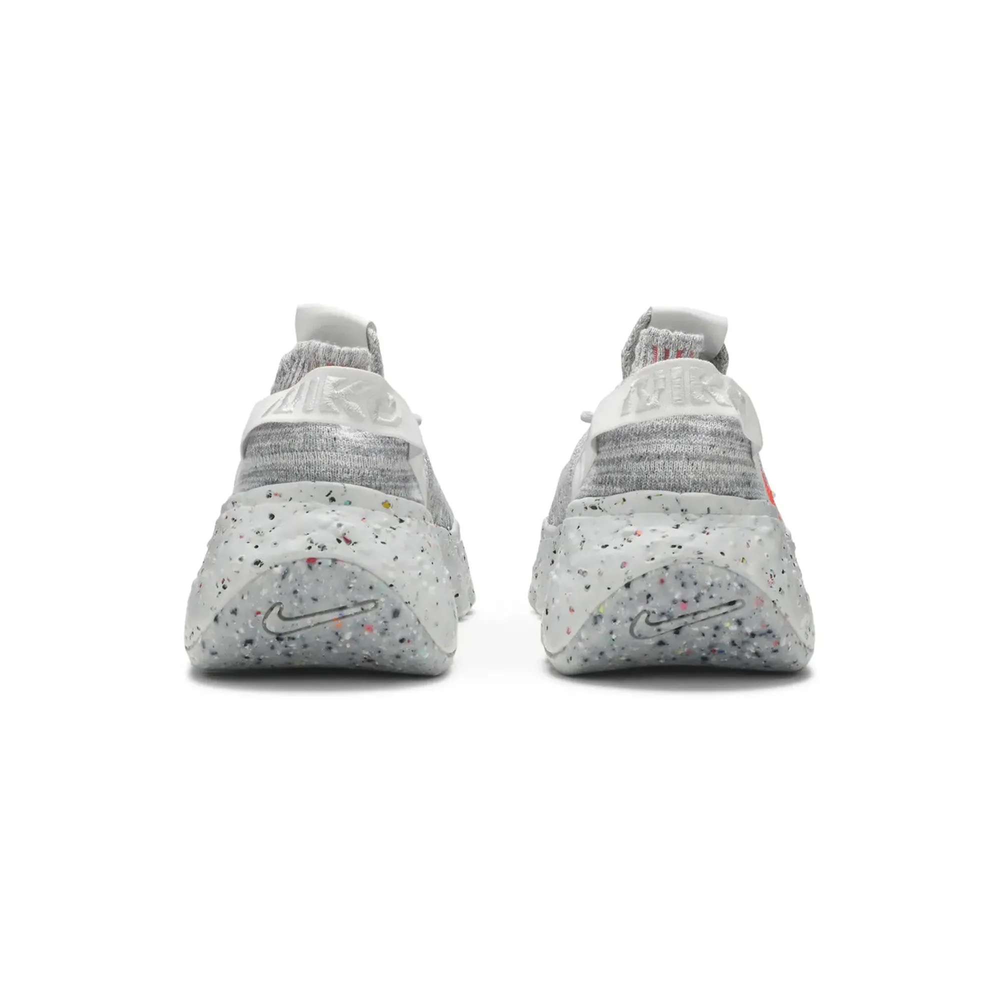 Impact-absorbing design Dynamic Arch Bridge Nike Space Hippie 04 Summit White Hyper Crimson W