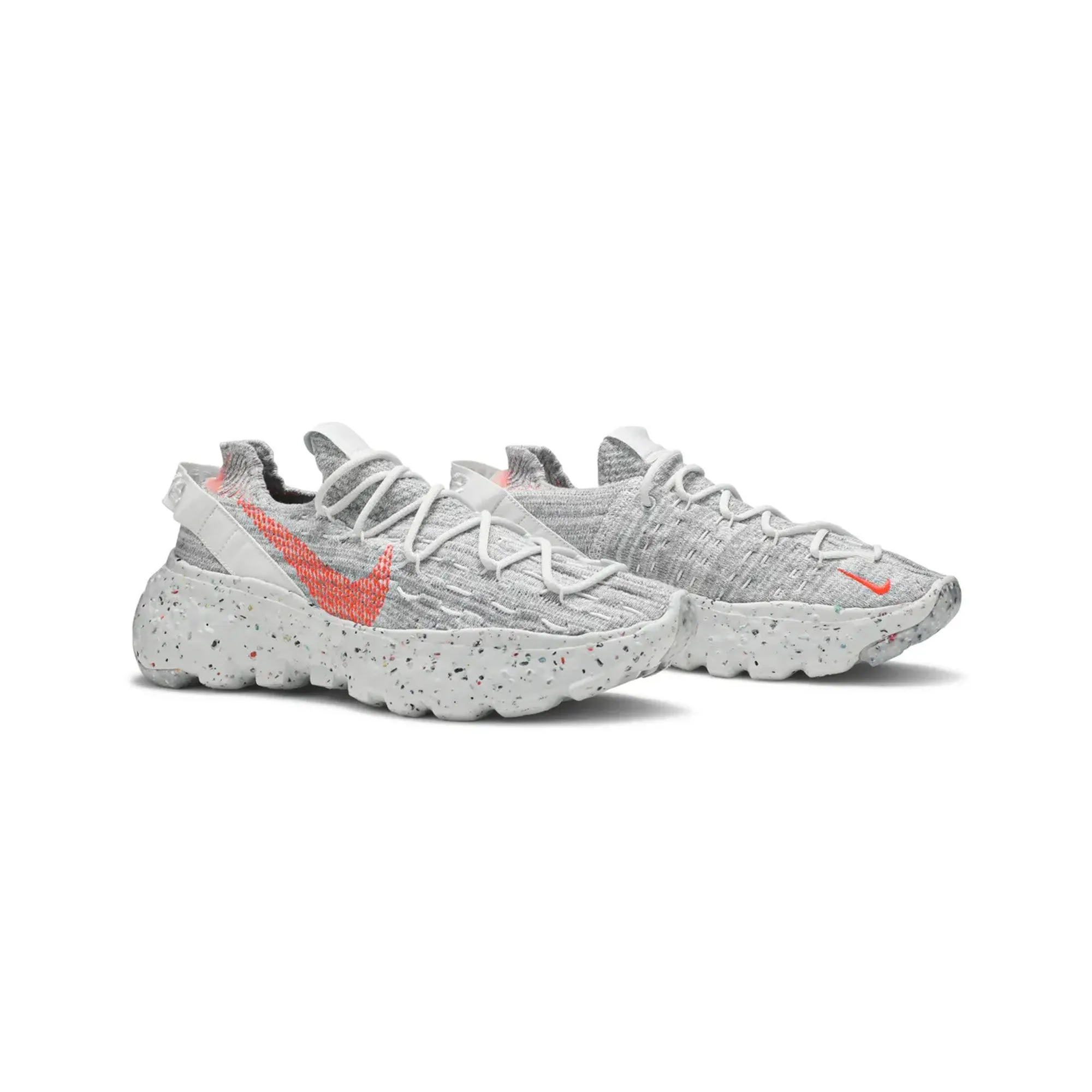 Comfort Fit Upper Sneaker Trends Nike Space Hippie 04 Summit White Hyper Crimson W
