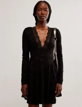 Urban Line Nature Glow All Yours Mini Dress, Black