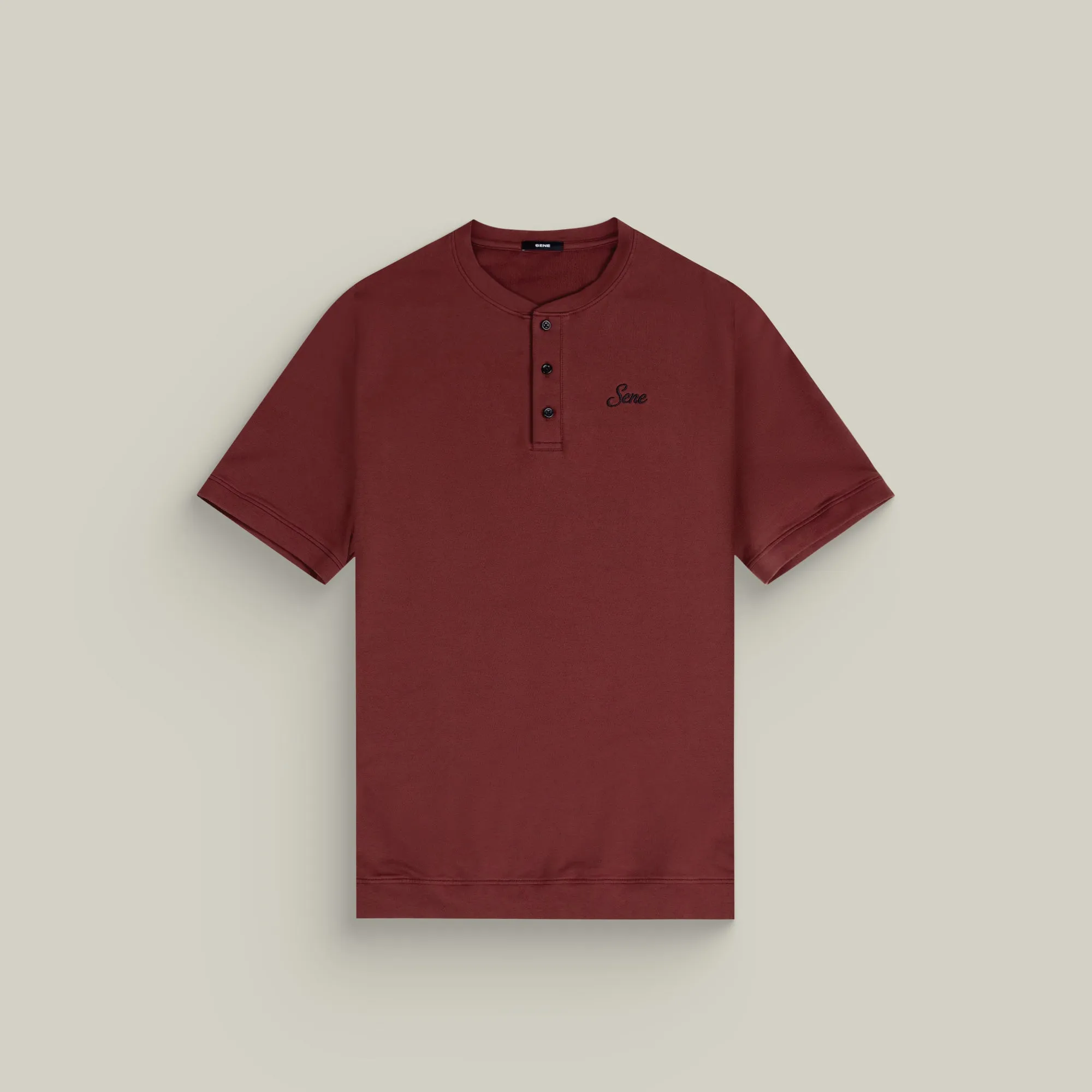 Cumulus Tailored Henley Airflow Mesh Insert