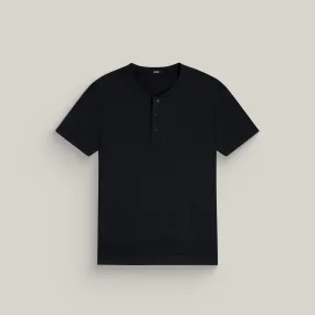 Cumulus Tailored Henley Contoured Armhole Design Tailored Placket