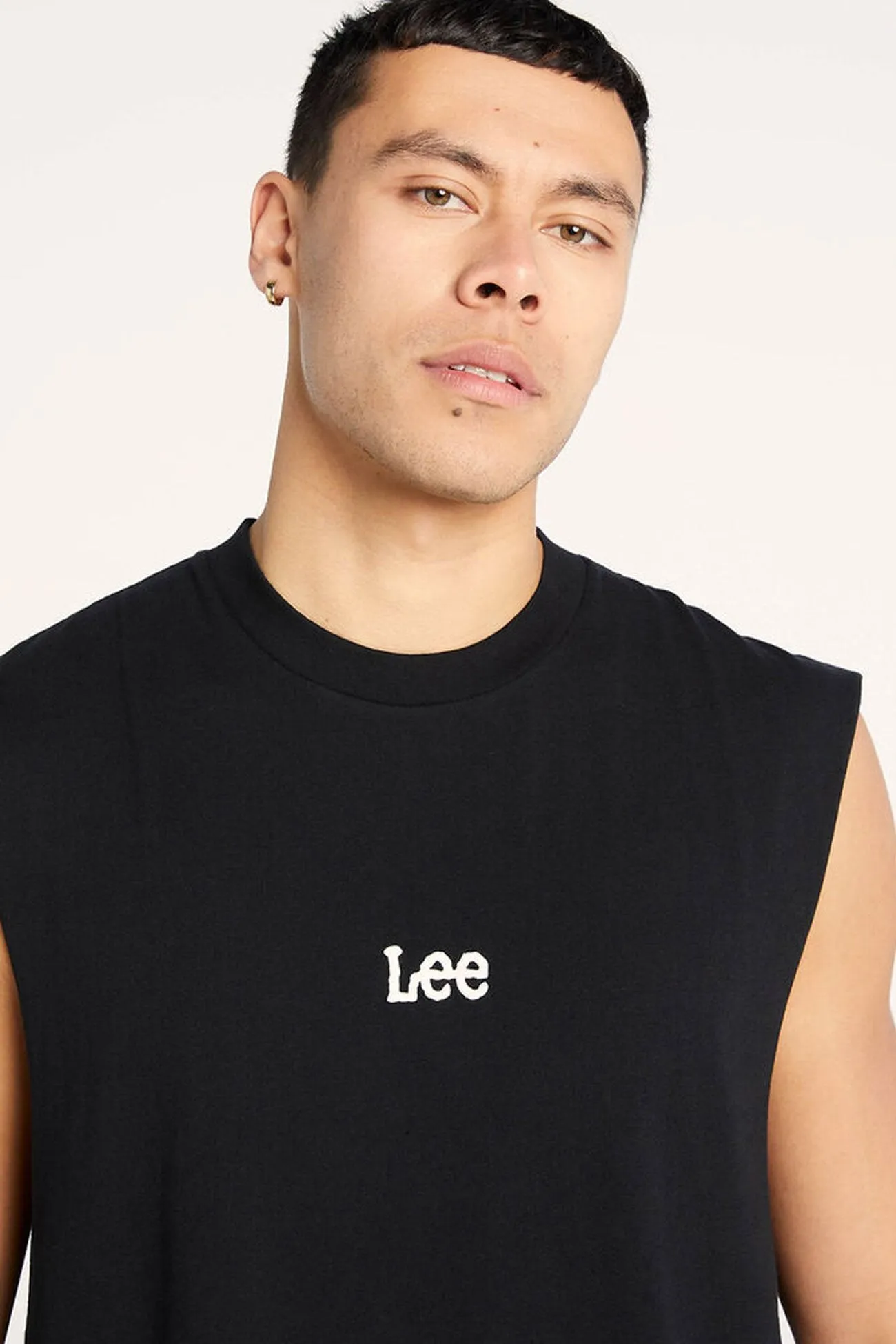 Altos Muscle Black Bonded Seam Technology Recycled Polyester Fabric